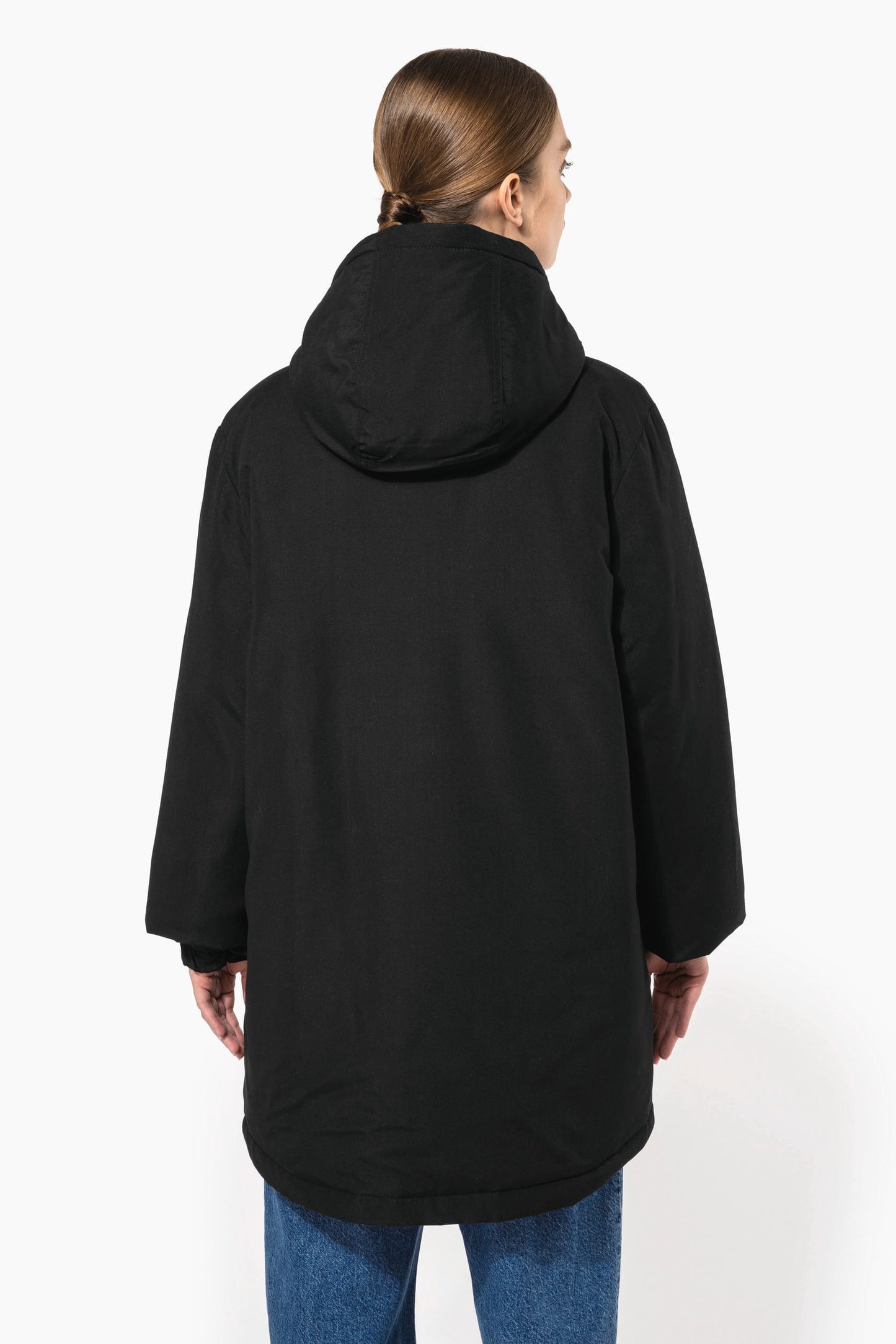 K6152 - Parka con cappuccio riciclato unisex