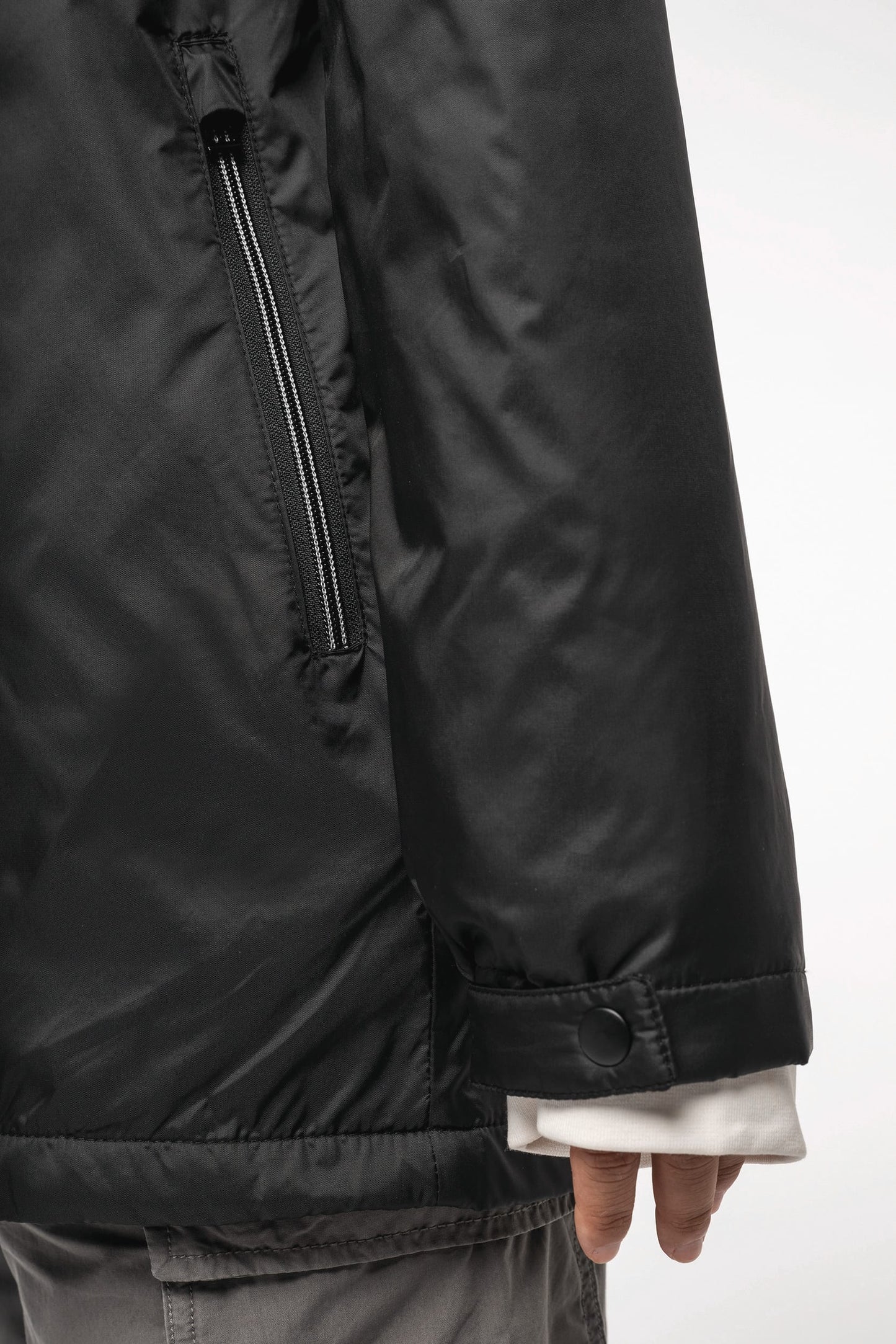 K6153 - Giacca unisex con cappuccio foderato in micropile