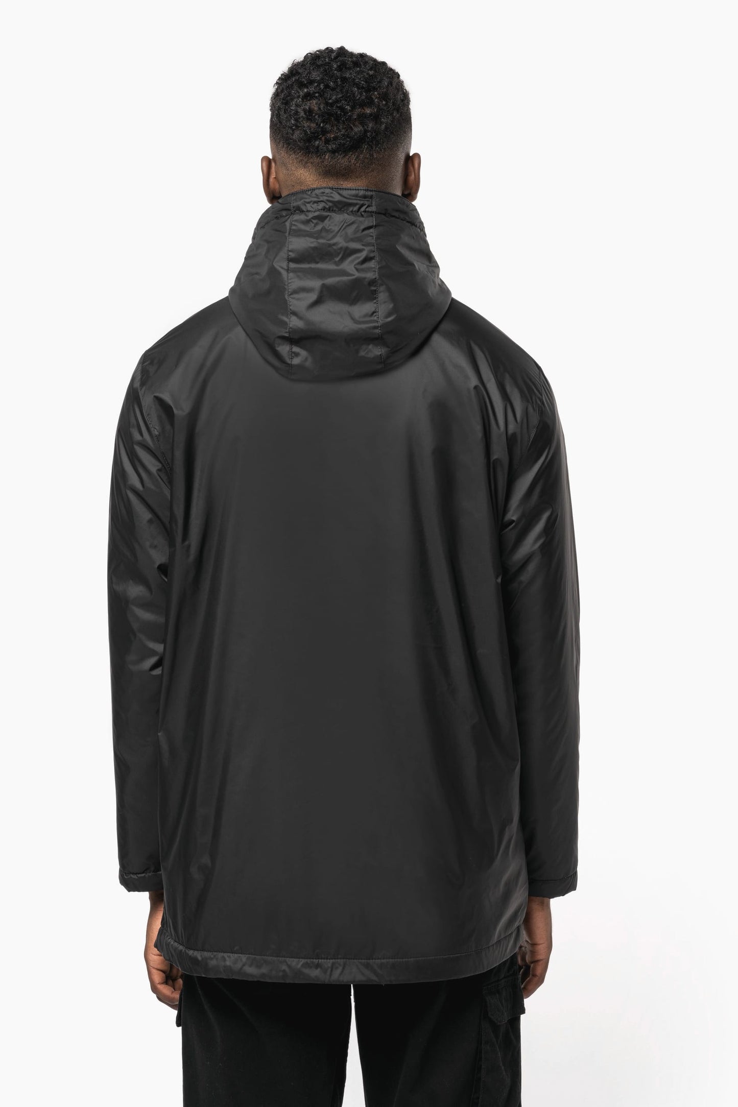 K6153 - Giacca unisex con cappuccio foderato in micropile