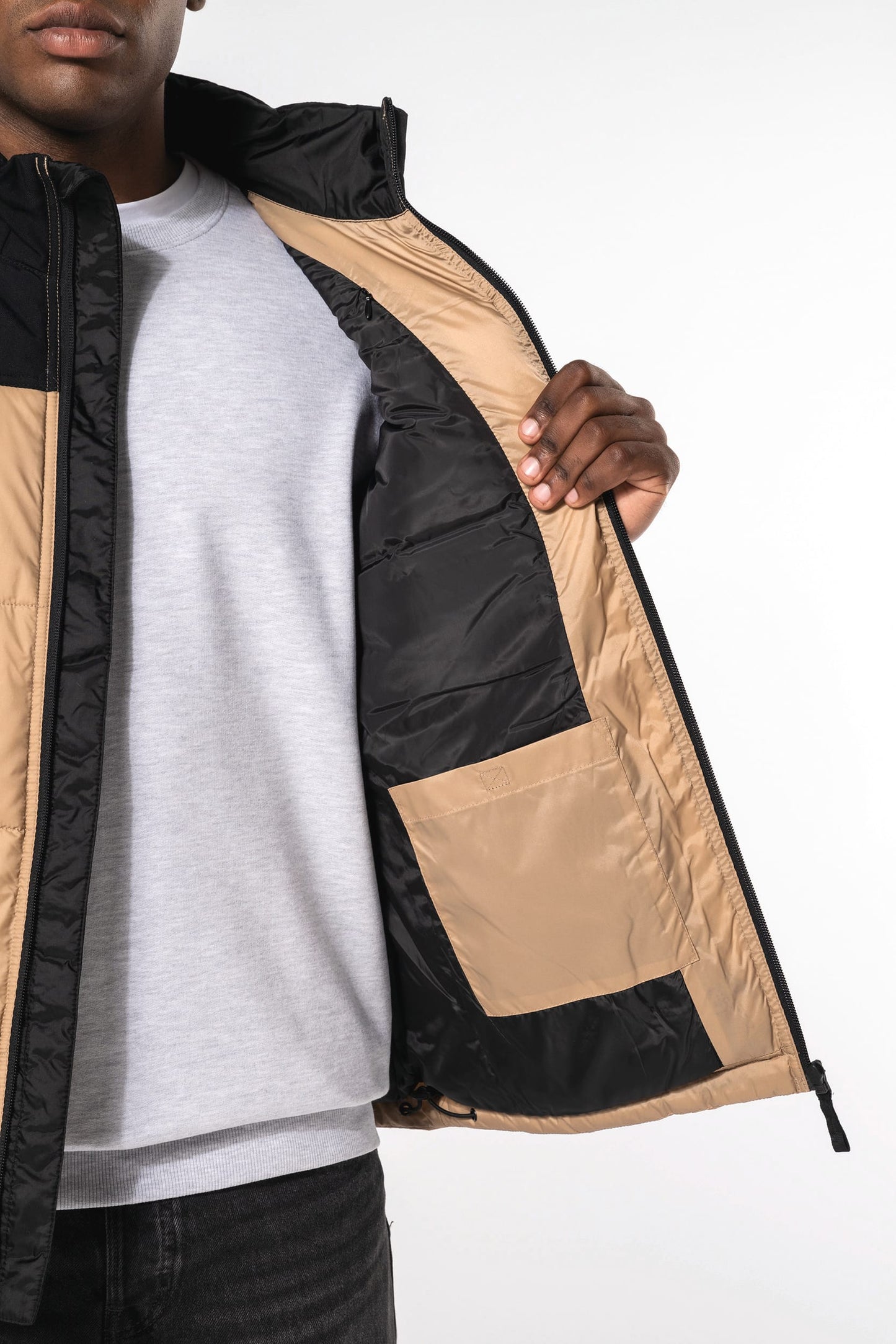 K6162 - Bodywarmer imbottito bicolore unisex