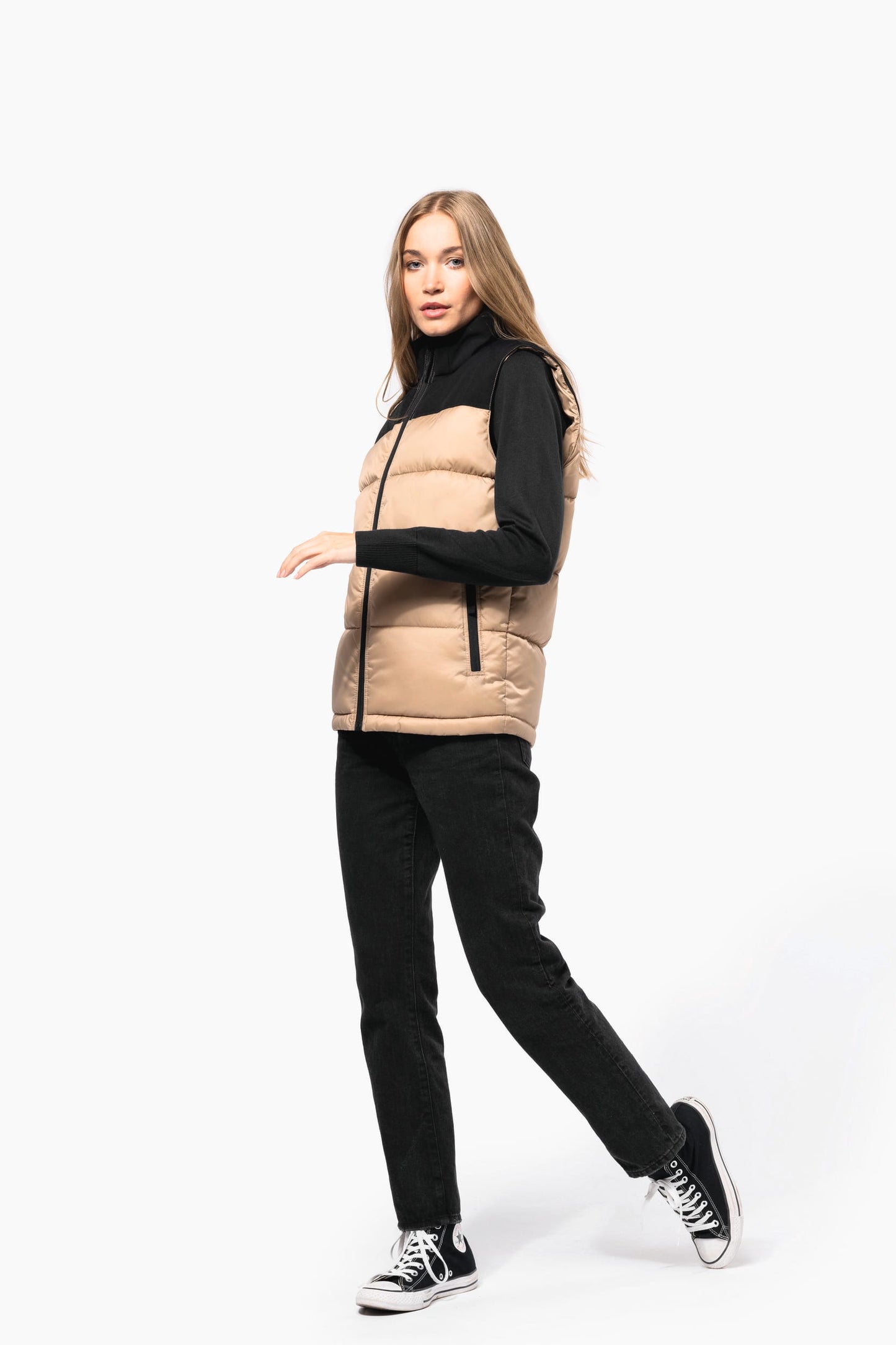 K6162 - Bodywarmer imbottito bicolore unisex