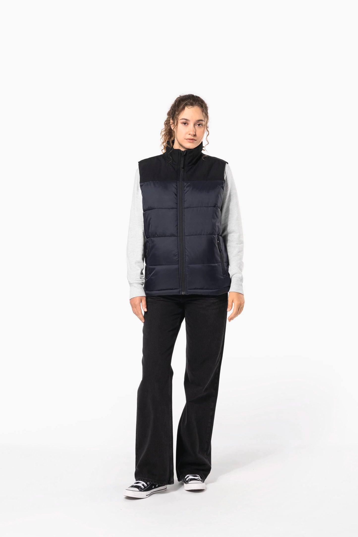K6162 - Bodywarmer imbottito bicolore unisex