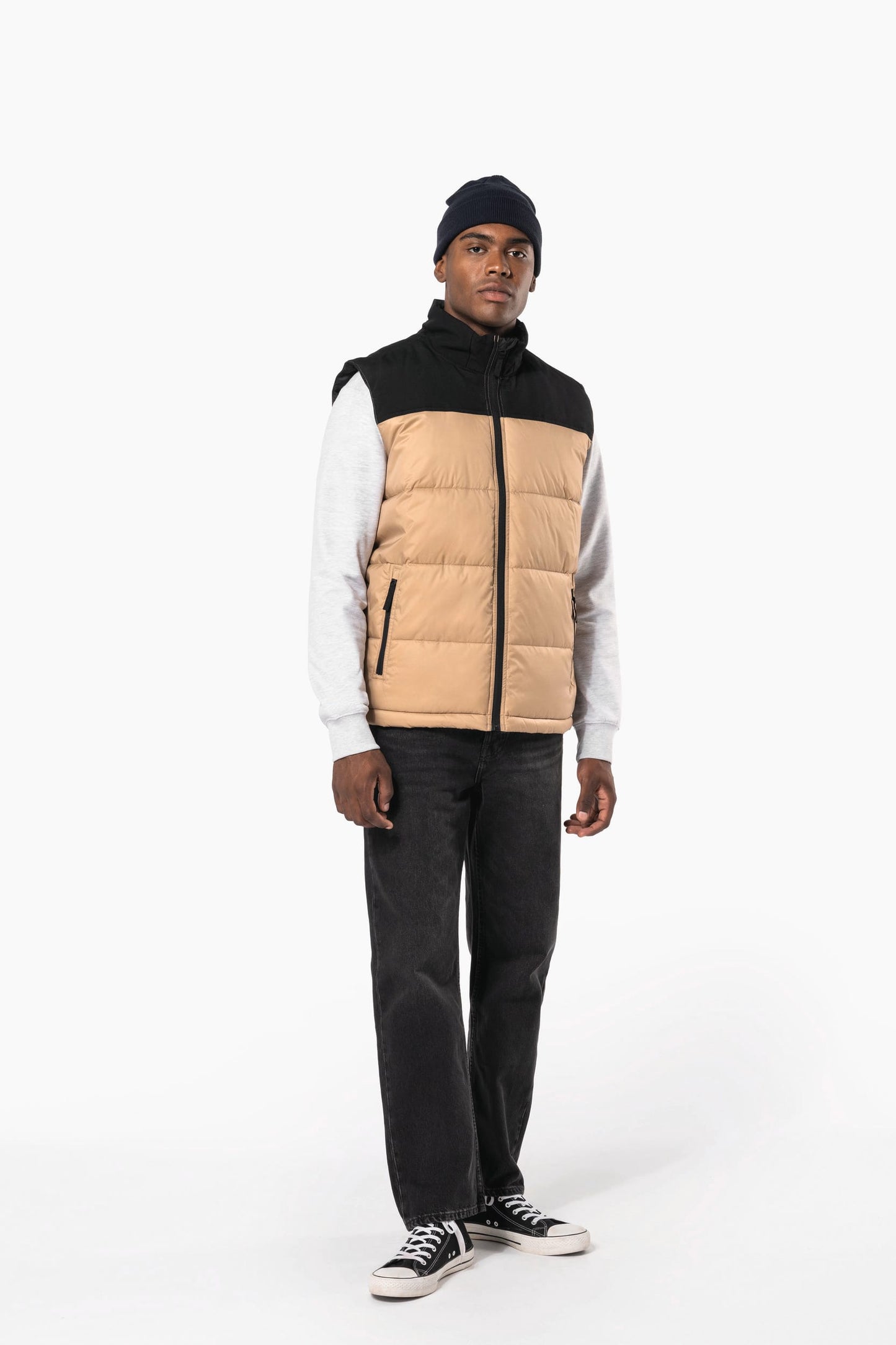 K6162 - Bodywarmer imbottito bicolore unisex
