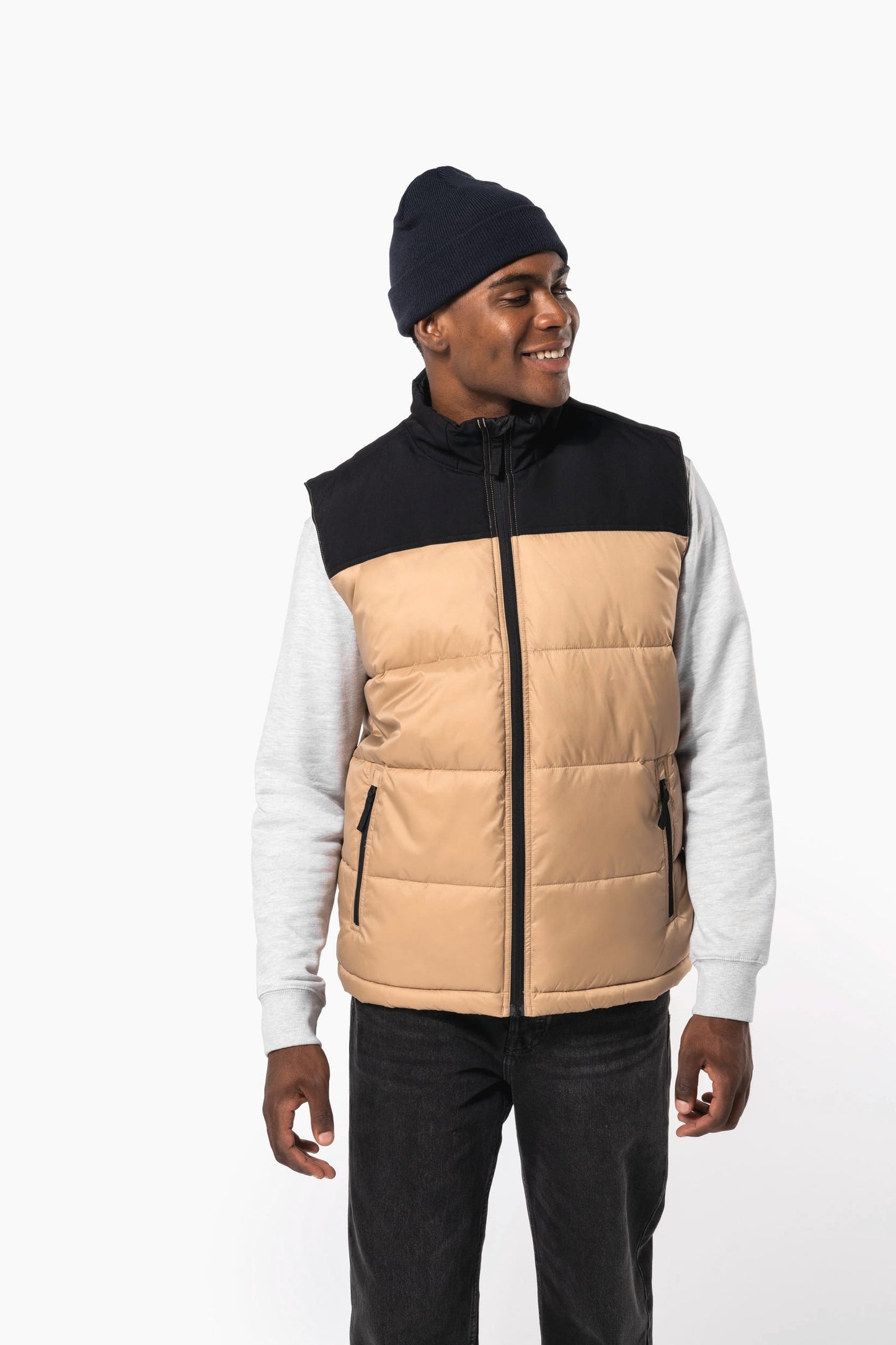 K6162 - Bodywarmer imbottito bicolore unisex