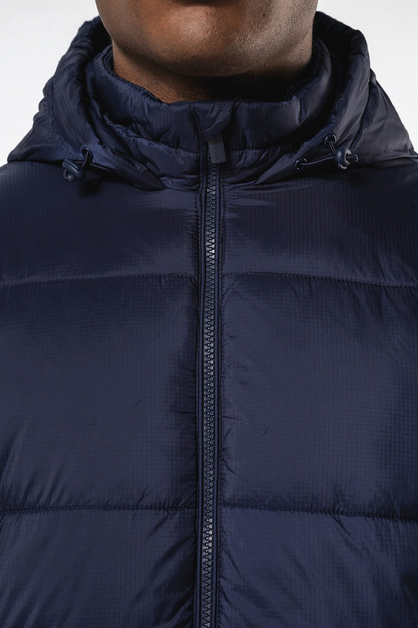 K6166 - Giacca unisex ripstop riciclato con cappuccio