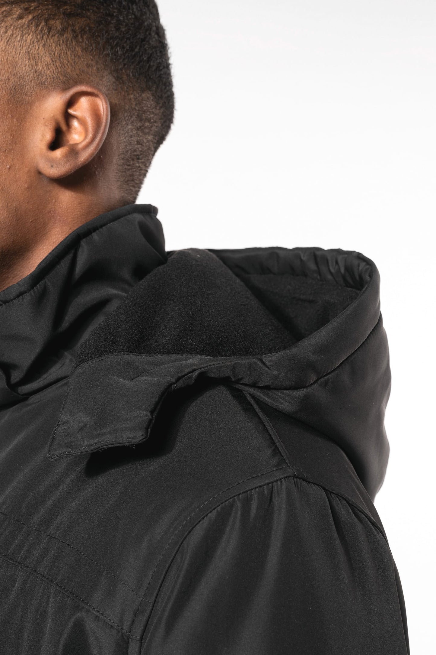 K656 - Parka con cappuccio removibile