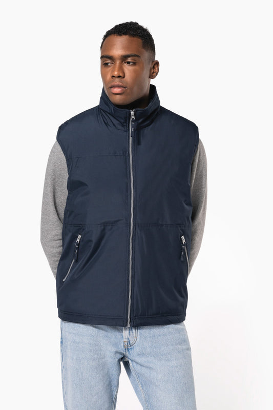 K659 - Bodywarmer foderato in pile uomo