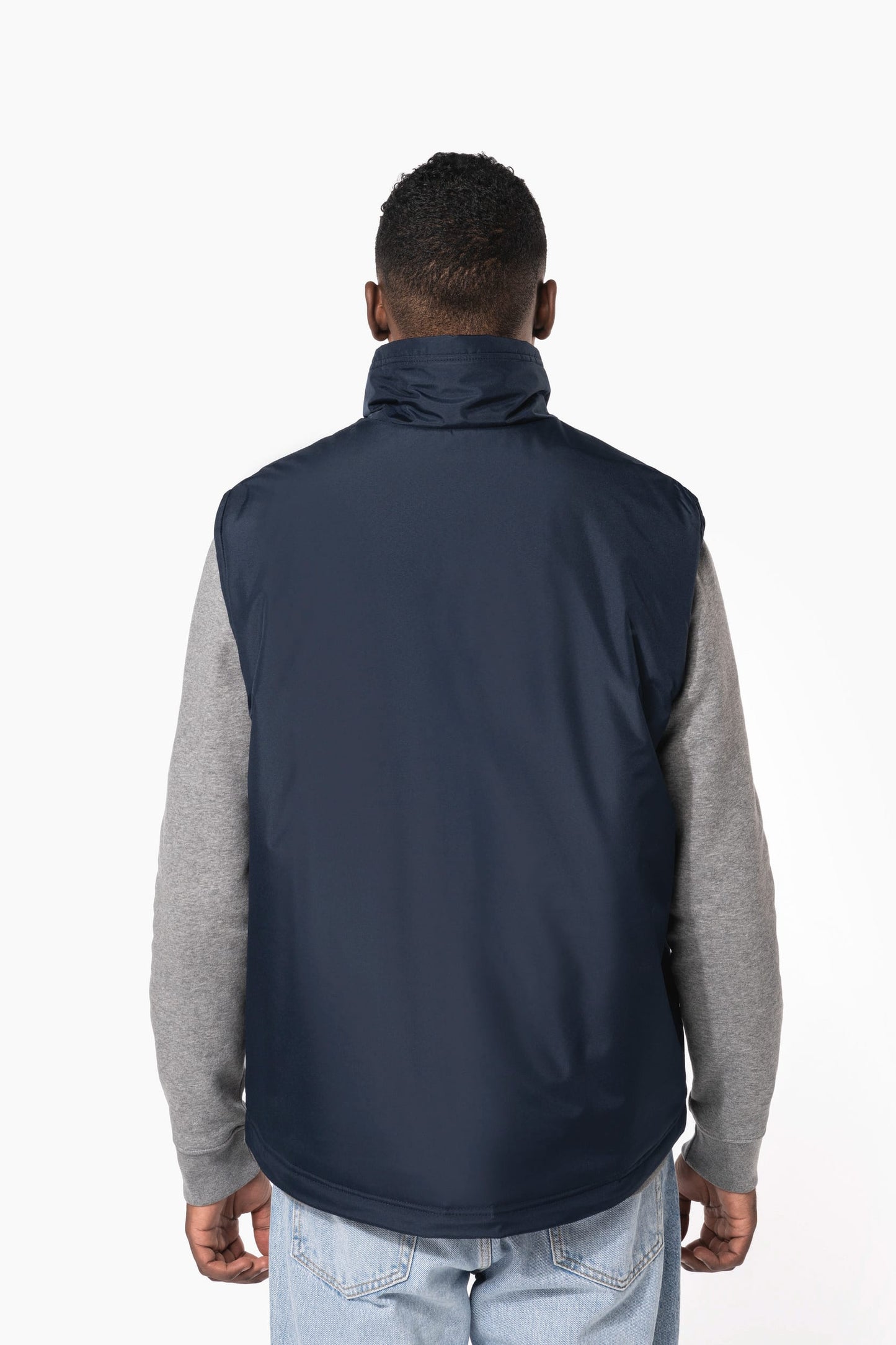 K659 - Bodywarmer foderato in pile uomo