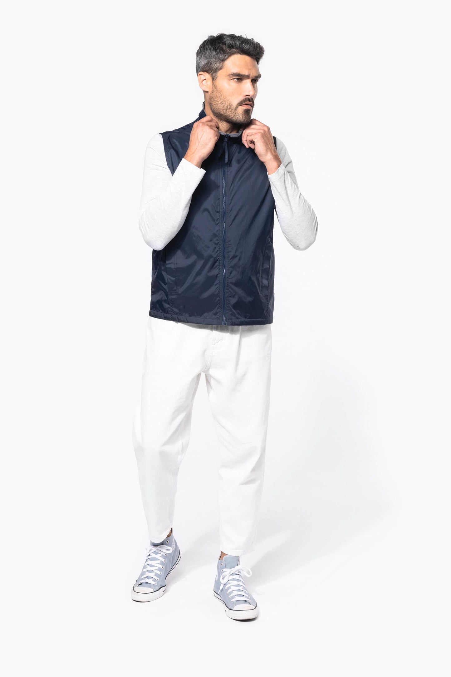 K679 - Bodywarmer foderato in pile unisex