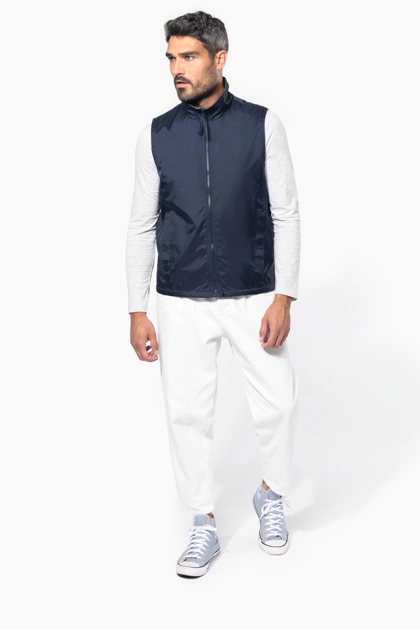 K679 - Bodywarmer foderato in pile unisex