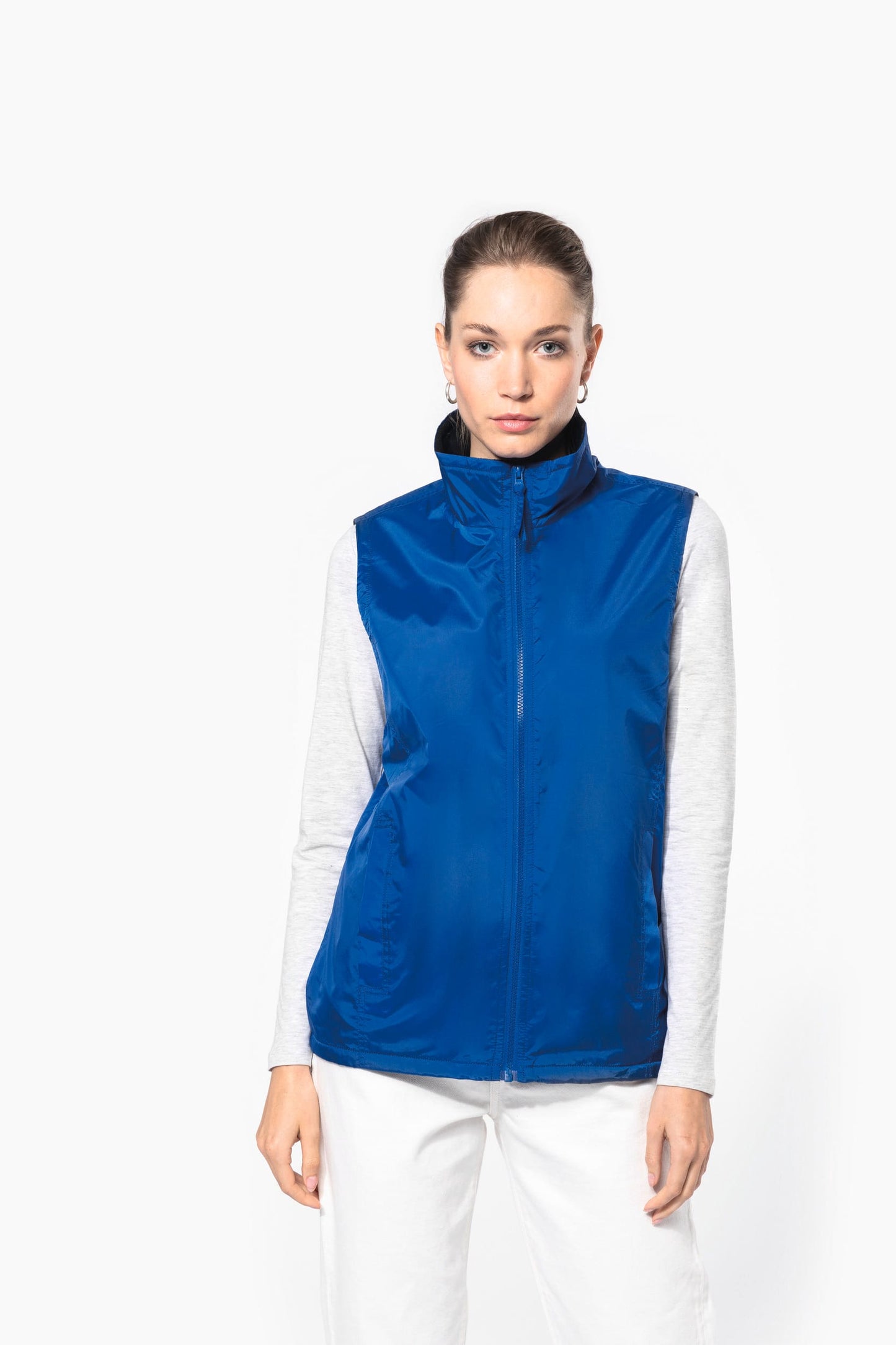 K679 - Bodywarmer foderato in pile unisex