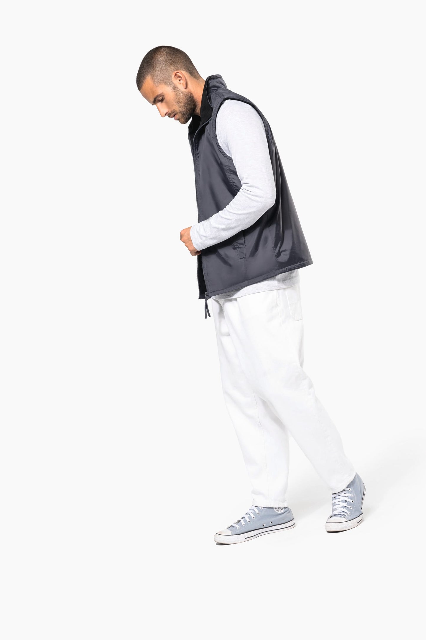 K679 - Bodywarmer foderato in pile unisex