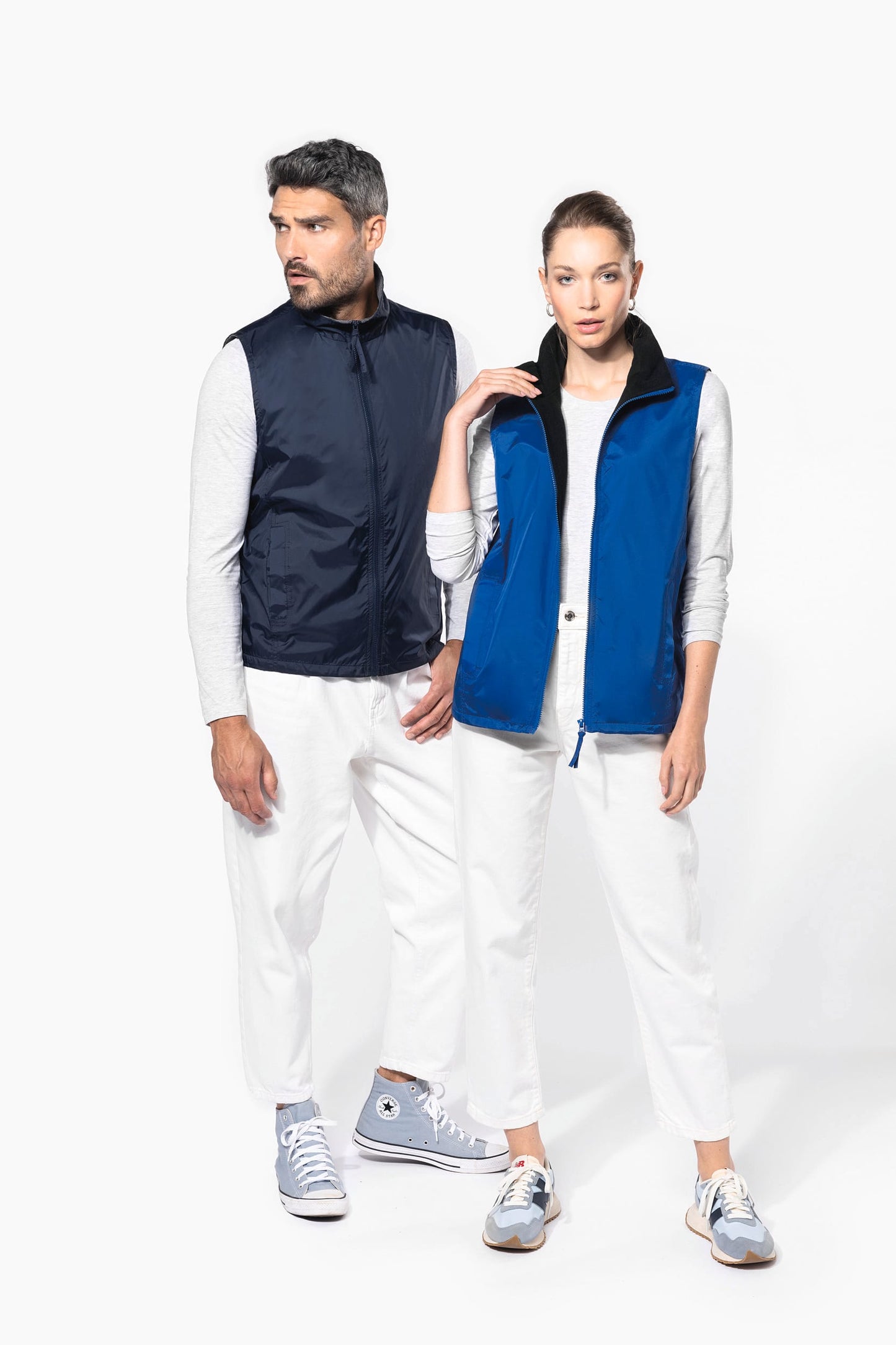 K679 - Bodywarmer foderato in pile unisex