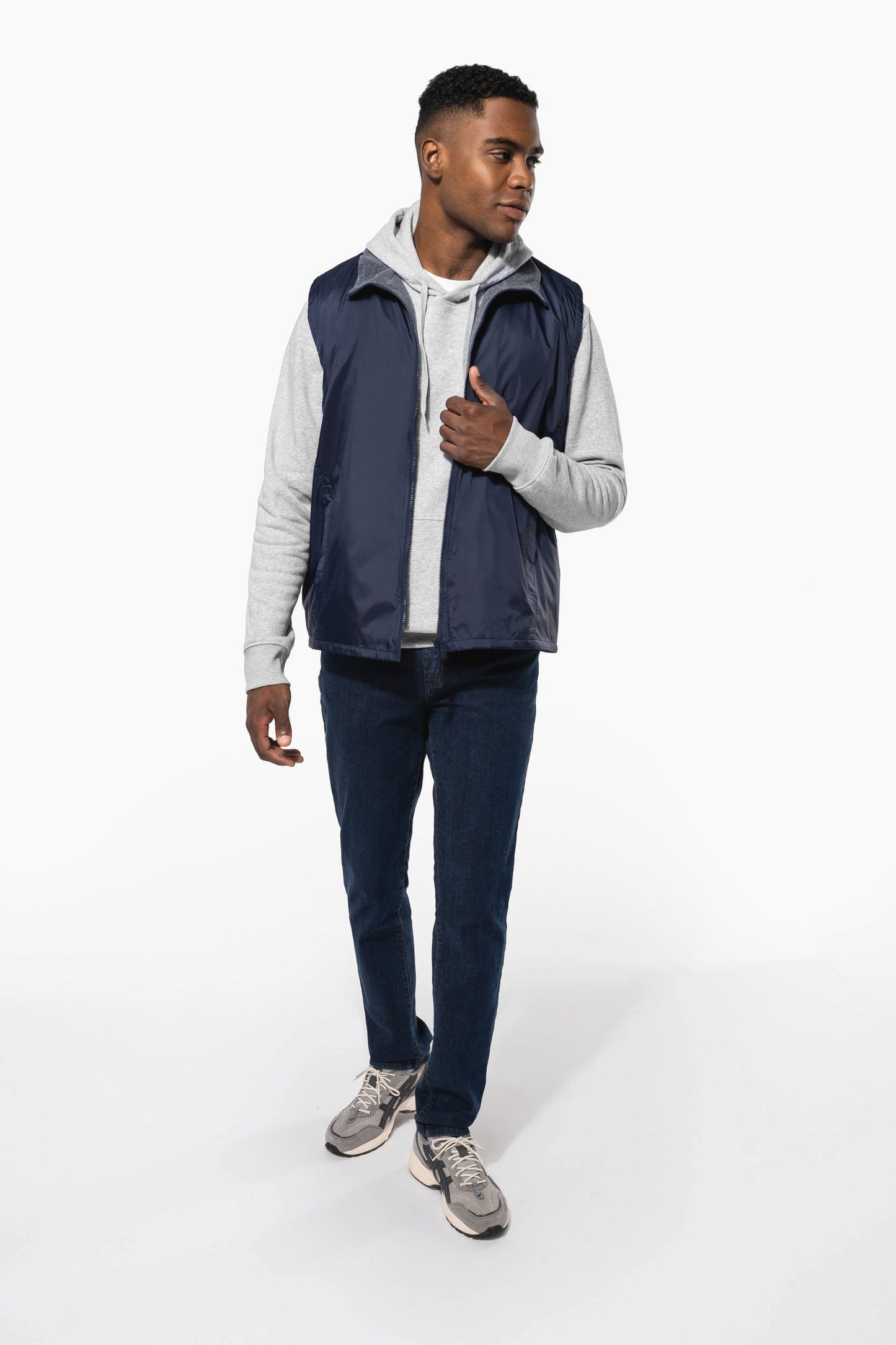 K679 - Bodywarmer foderato in pile unisex