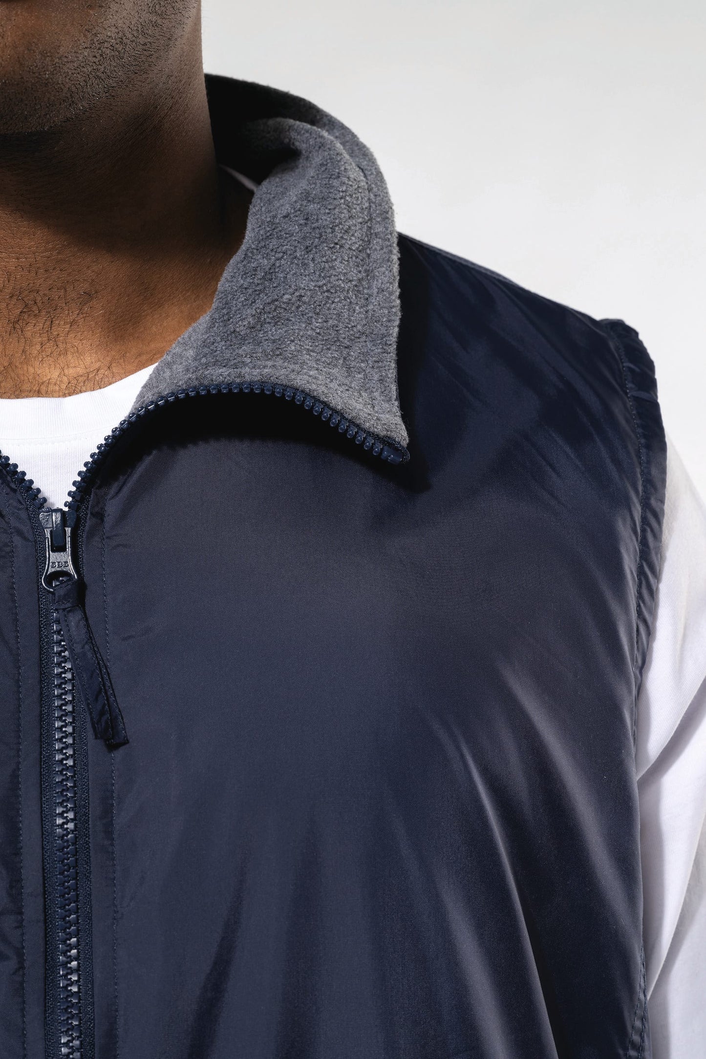 K679 - Bodywarmer foderato in pile unisex