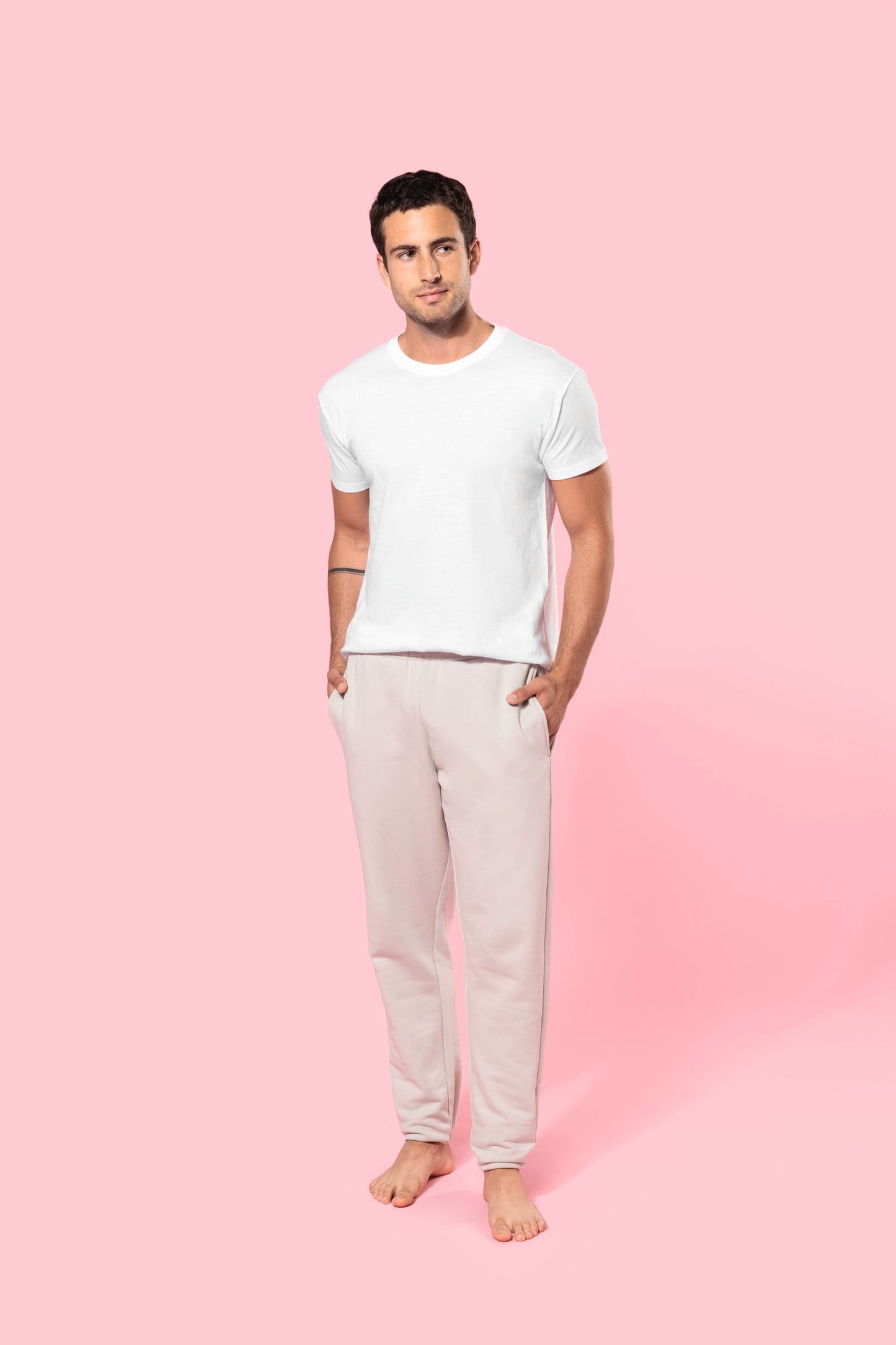 K7025CX - Pantaloni ecosostenibili in felpa uomo