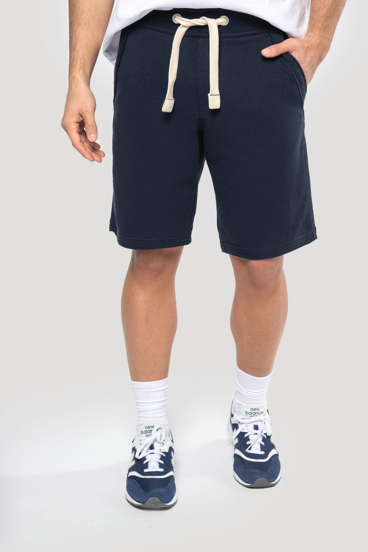 K710 - Bermuda unisex in French Terry NON GARZATA