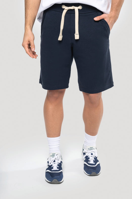 K710 - Bermuda unisex in French Terry NON GARZATA
