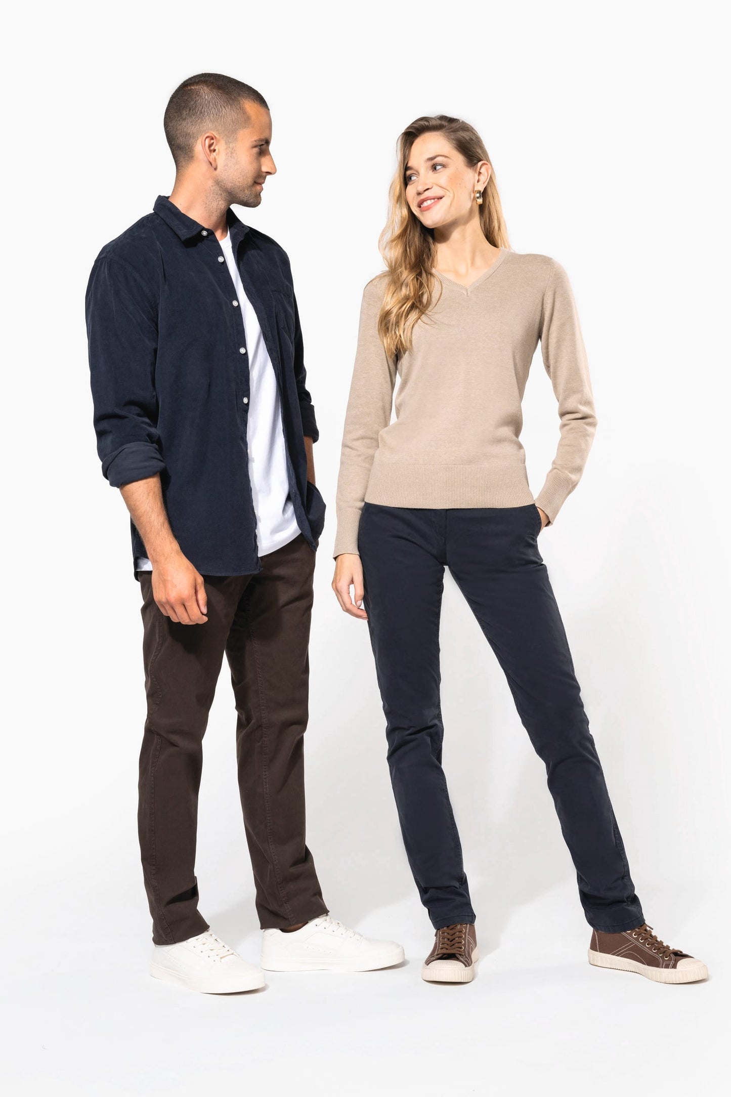 K741 - Pantaloni Chino donna