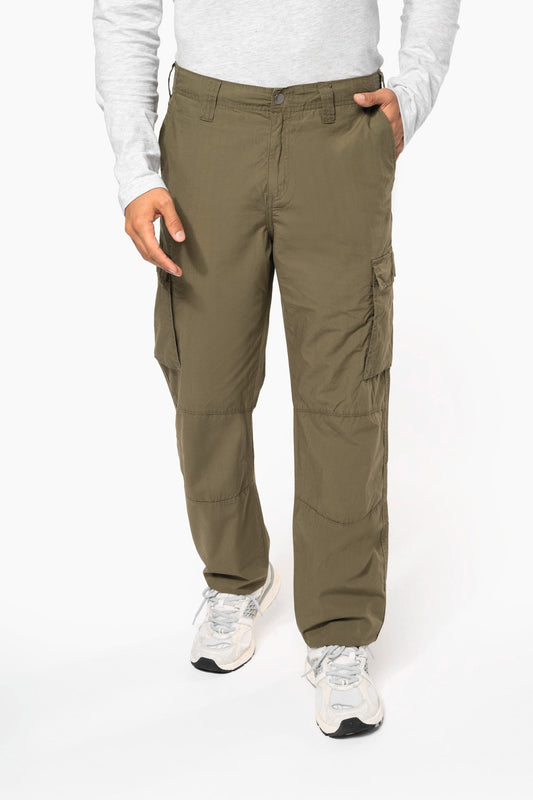 K745 - Pantaloni uomo leggeri multitasche