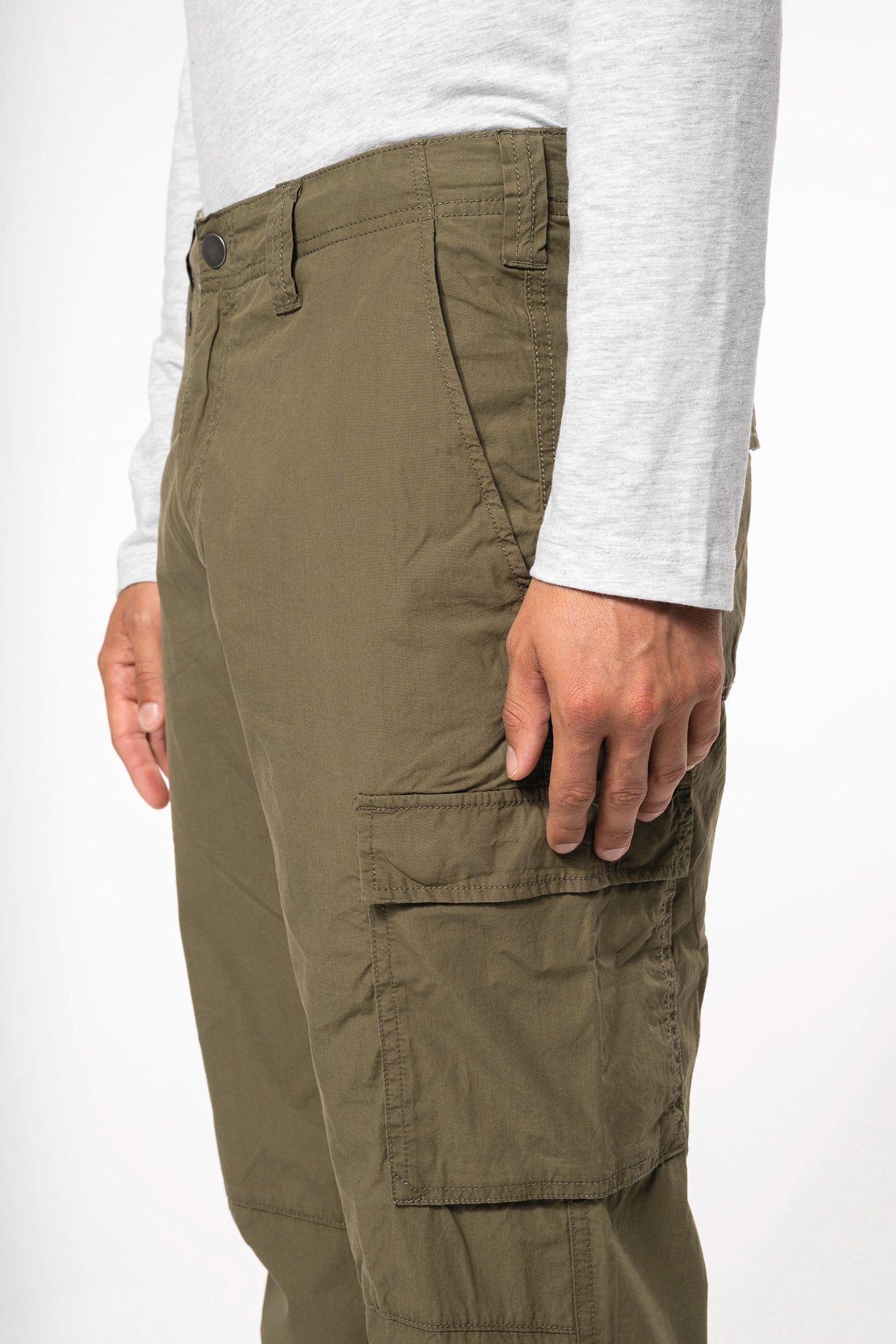 K745 - Pantaloni uomo leggeri multitasche