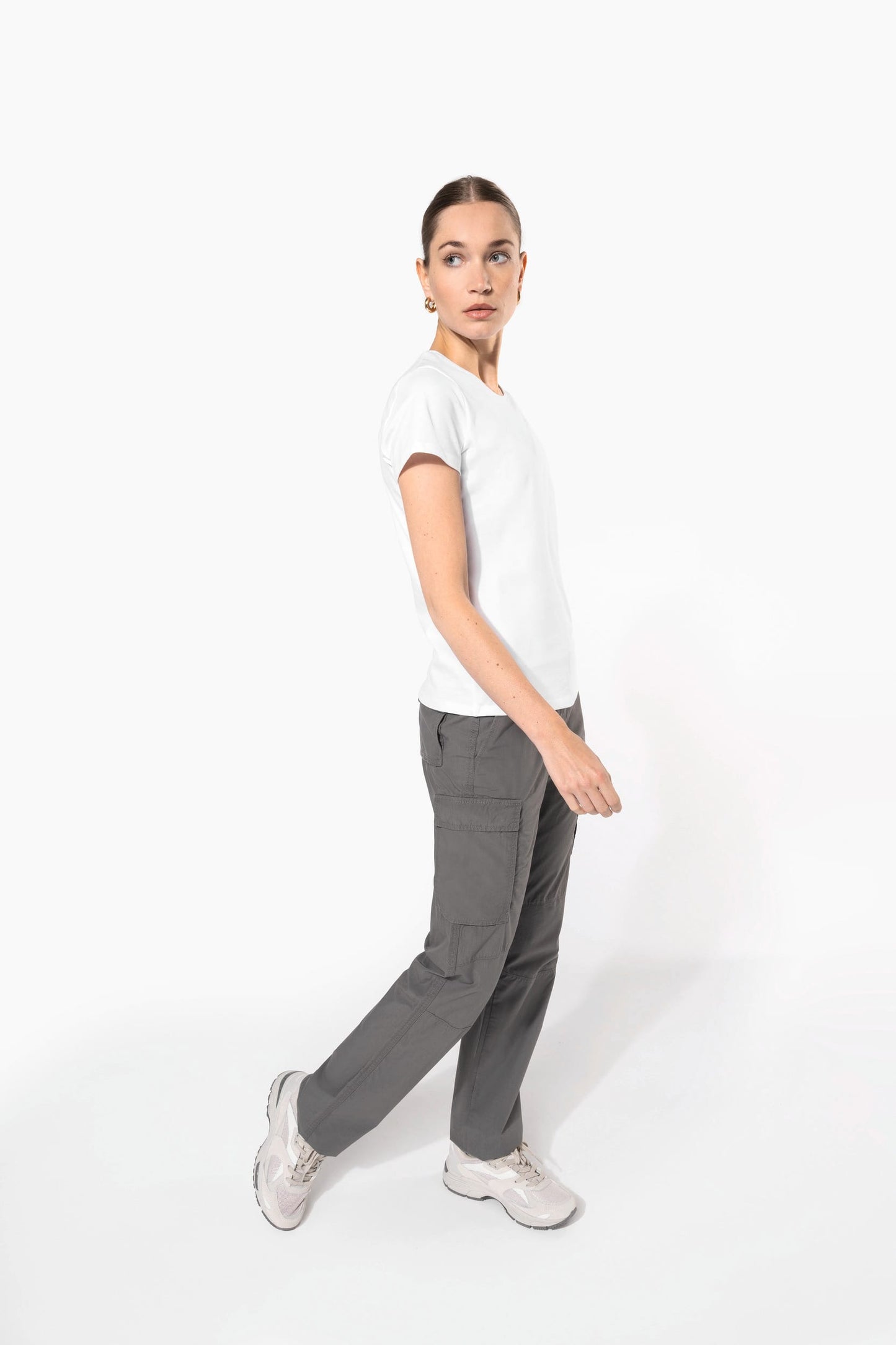 K746 - Pantaloni donna leggeri multitasche