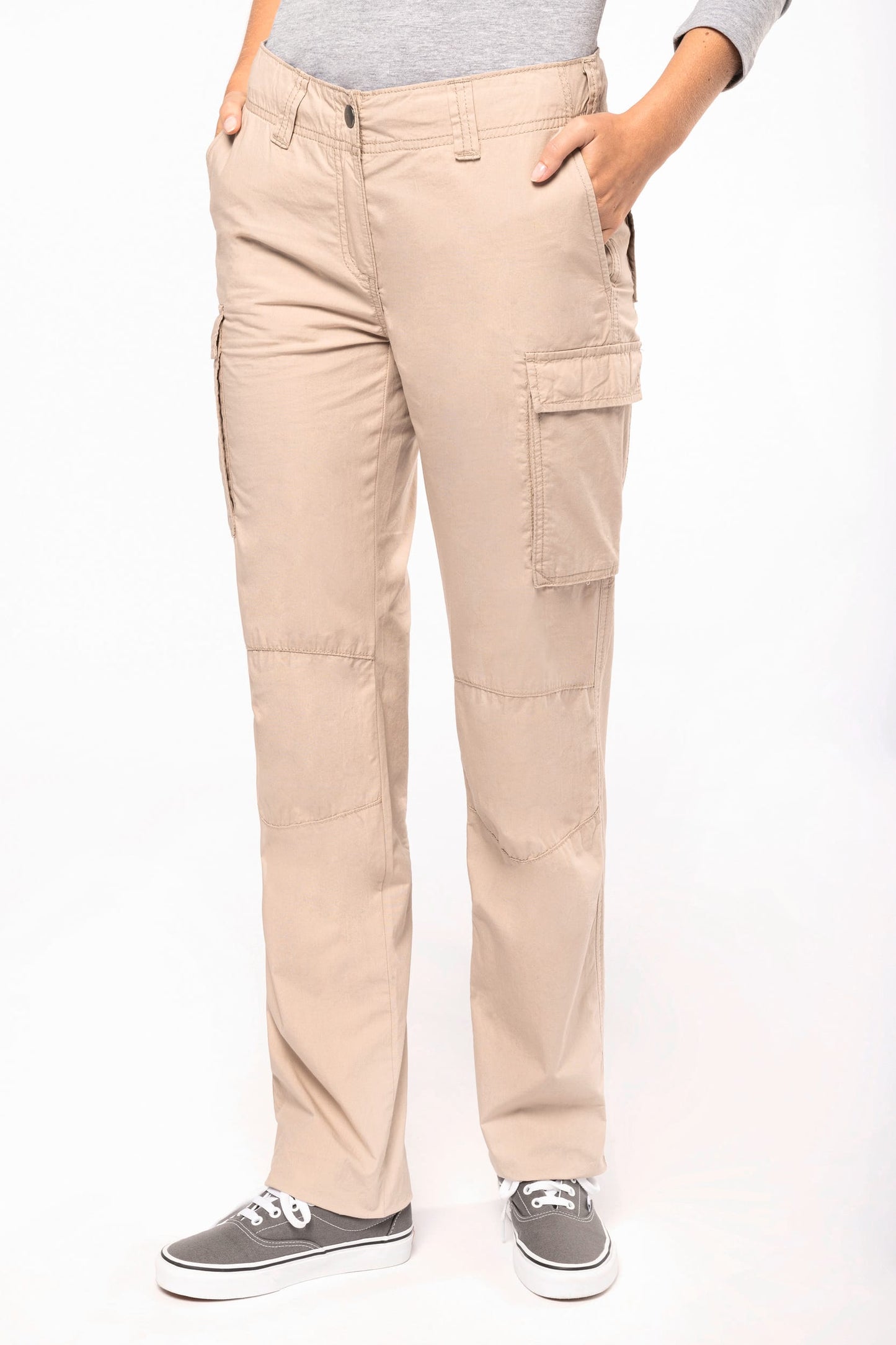 K746 - Pantaloni donna leggeri multitasche