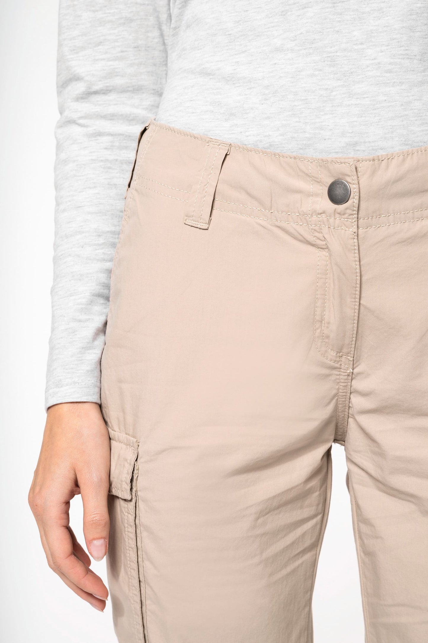 K746 - Pantaloni donna leggeri multitasche