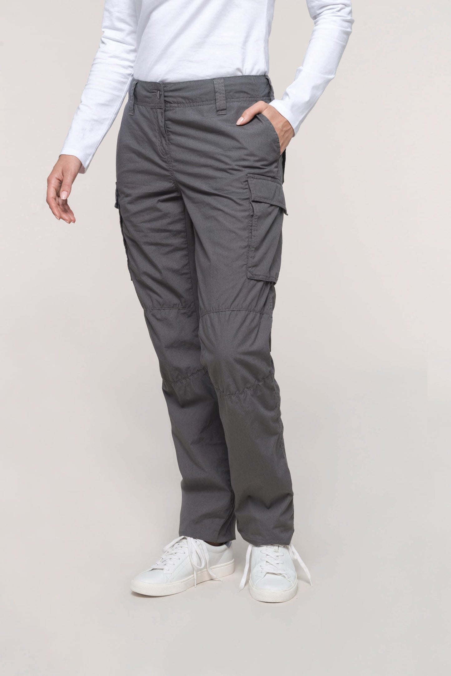 K746 - Pantaloni donna leggeri multitasche