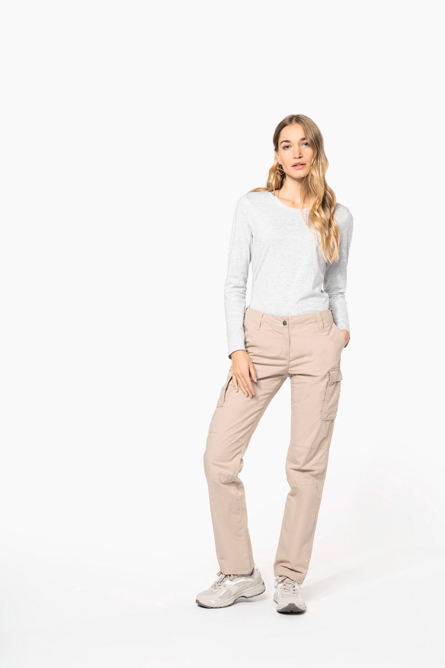 K746 - Pantaloni donna leggeri multitasche