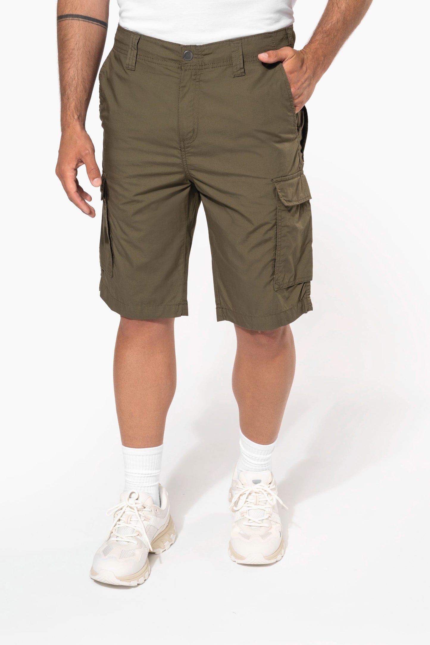 K755 - Bermuda uomo leggeri multitasche