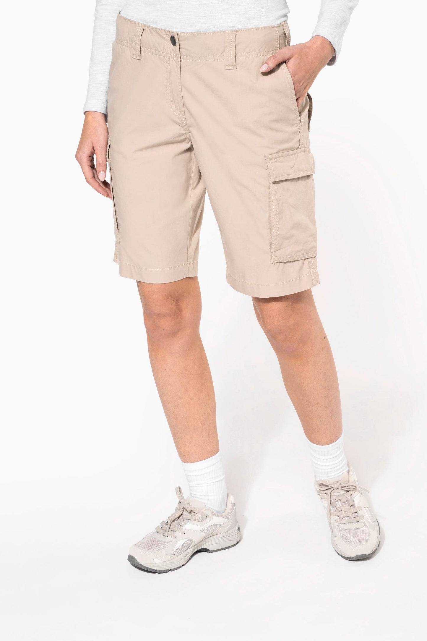 K756 - Bermuda donna leggeri multitasche