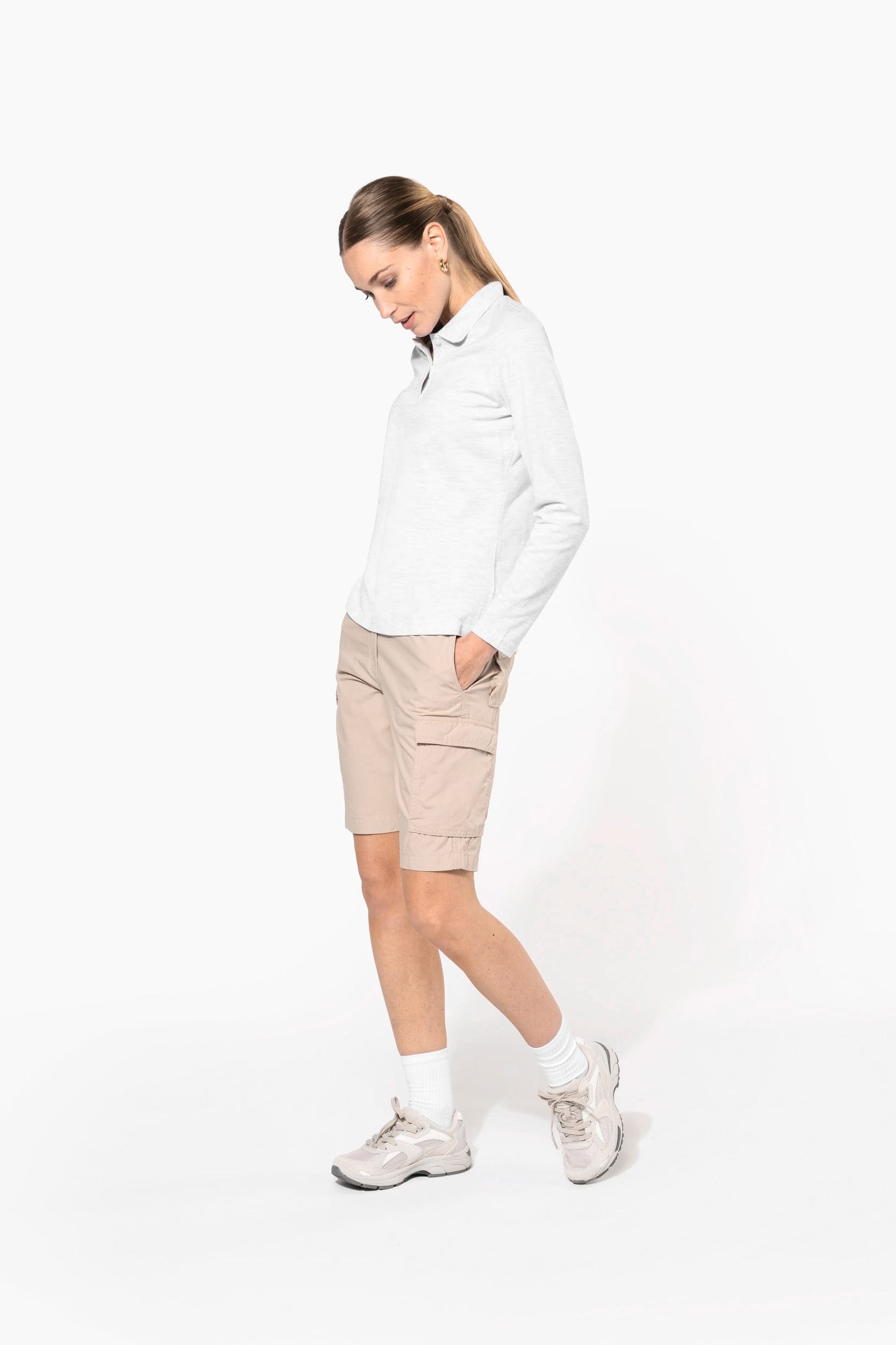 K756 - Bermuda donna leggeri multitasche