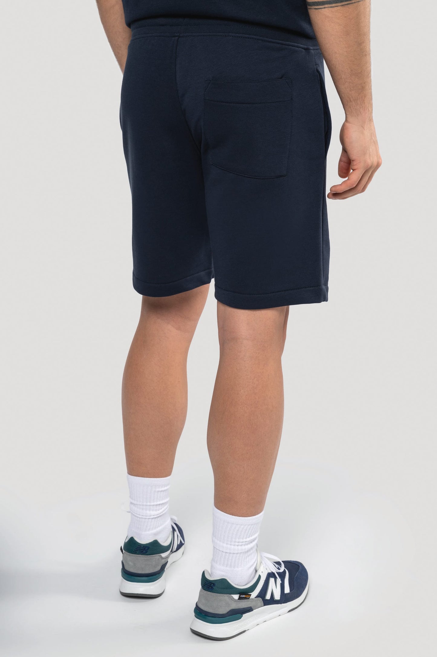 K757 - Bermuda uomo in felpa non garzata ecosostenibili
