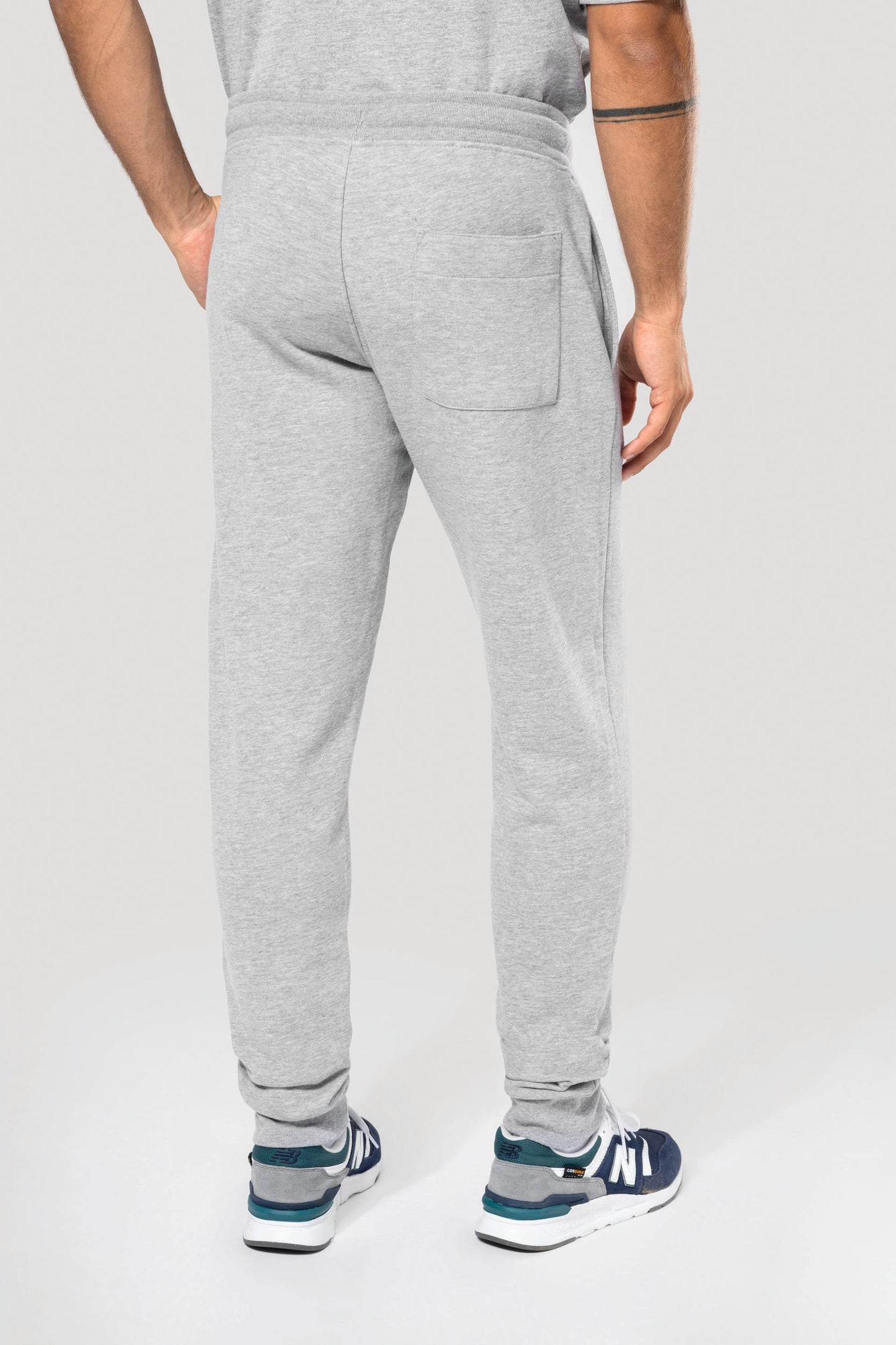 K758 - Pantaloni uomo in felpa non garzata ecosostenibili