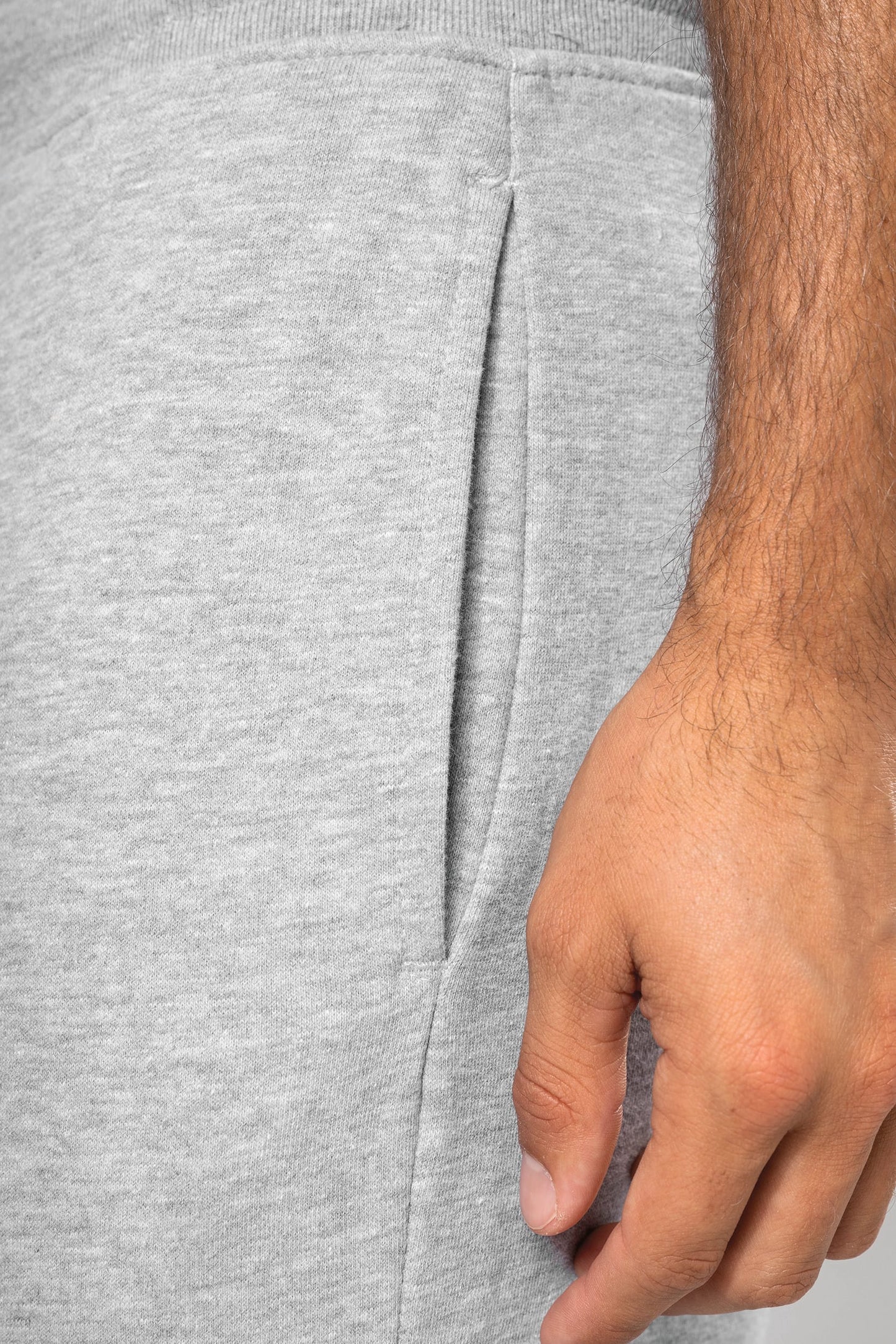 K758 - Pantaloni uomo in felpa non garzata ecosostenibili