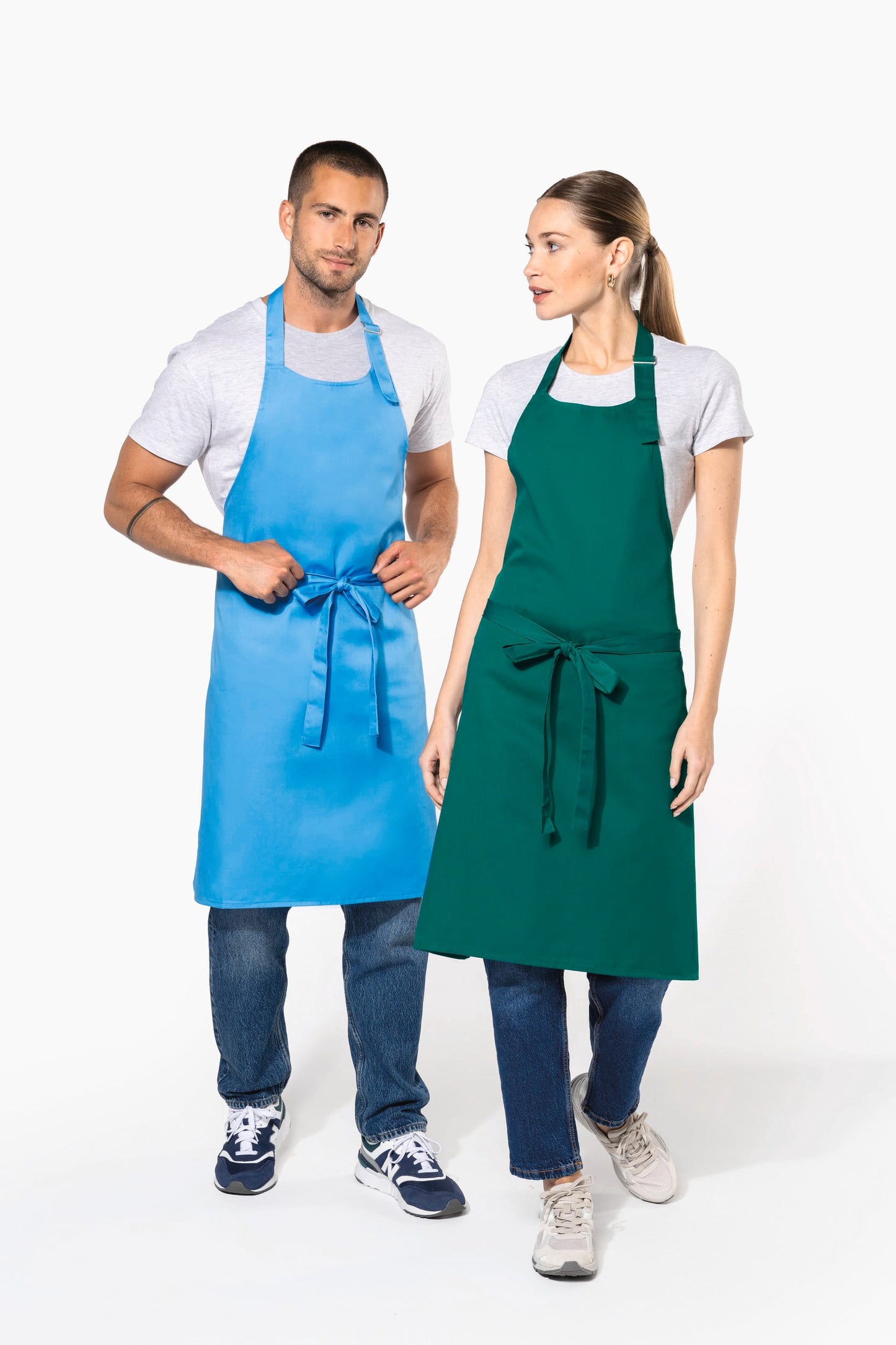 K8000CC - Grembiule policotone senza tasche