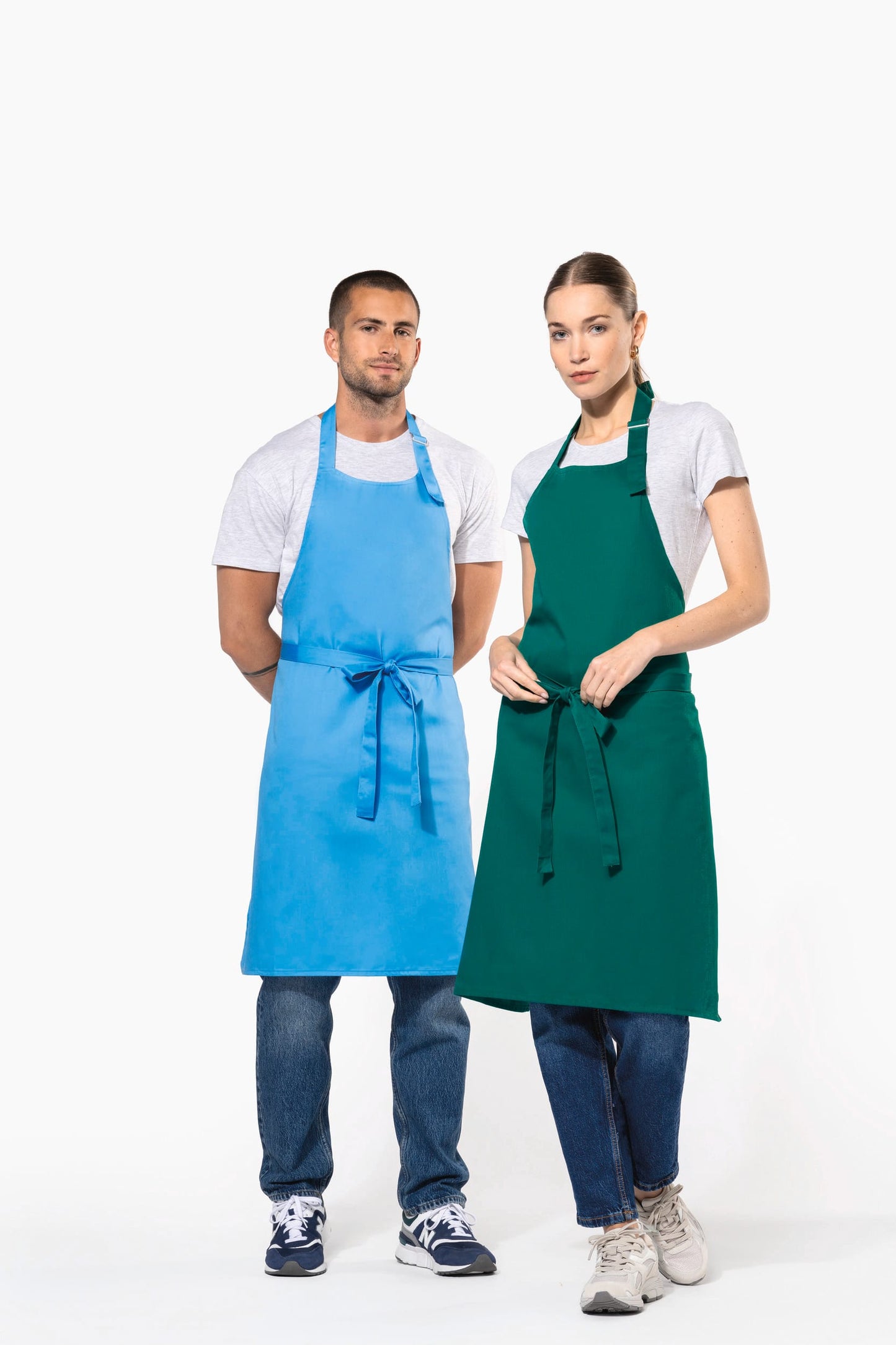 K8000CC - Grembiule policotone senza tasche