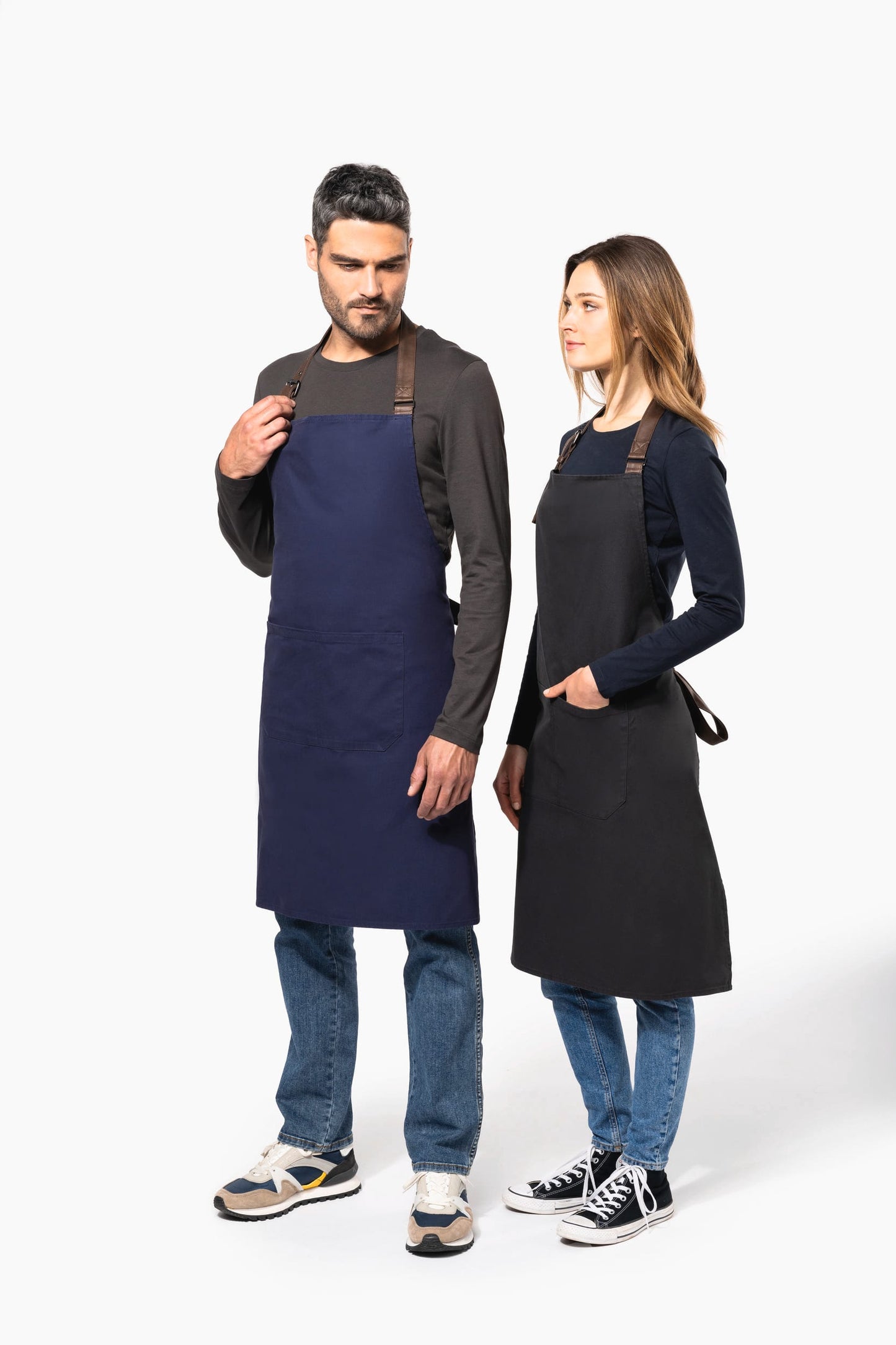 K8003 - Grembiule in cotone vintage
