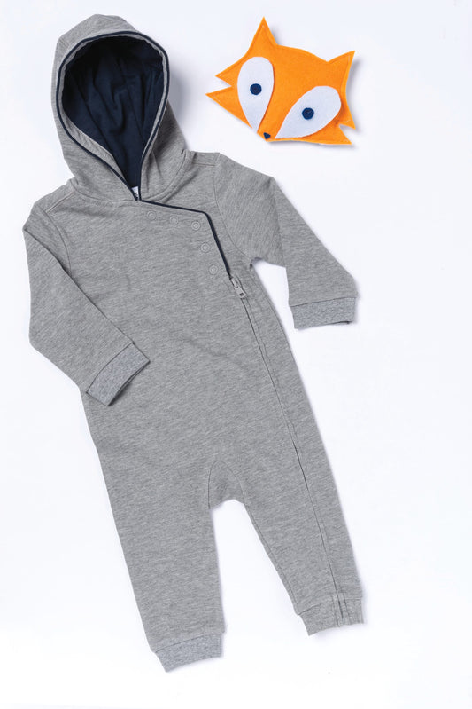 K830 - Tutina baby con cappuccio