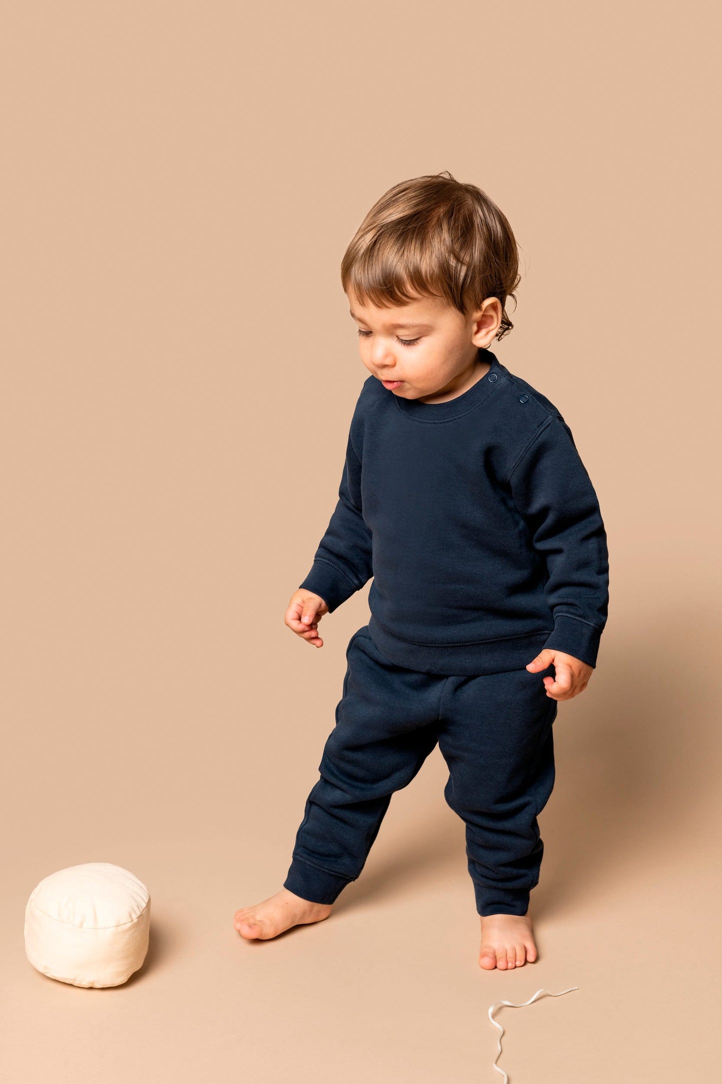 K836 - Pantaloni in felpa ecosostenibili bebè