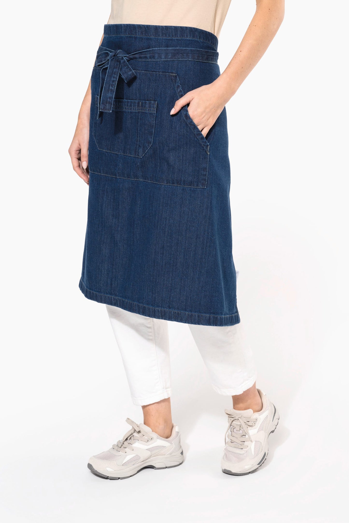 K887CC - Grembiule lungo in cotone