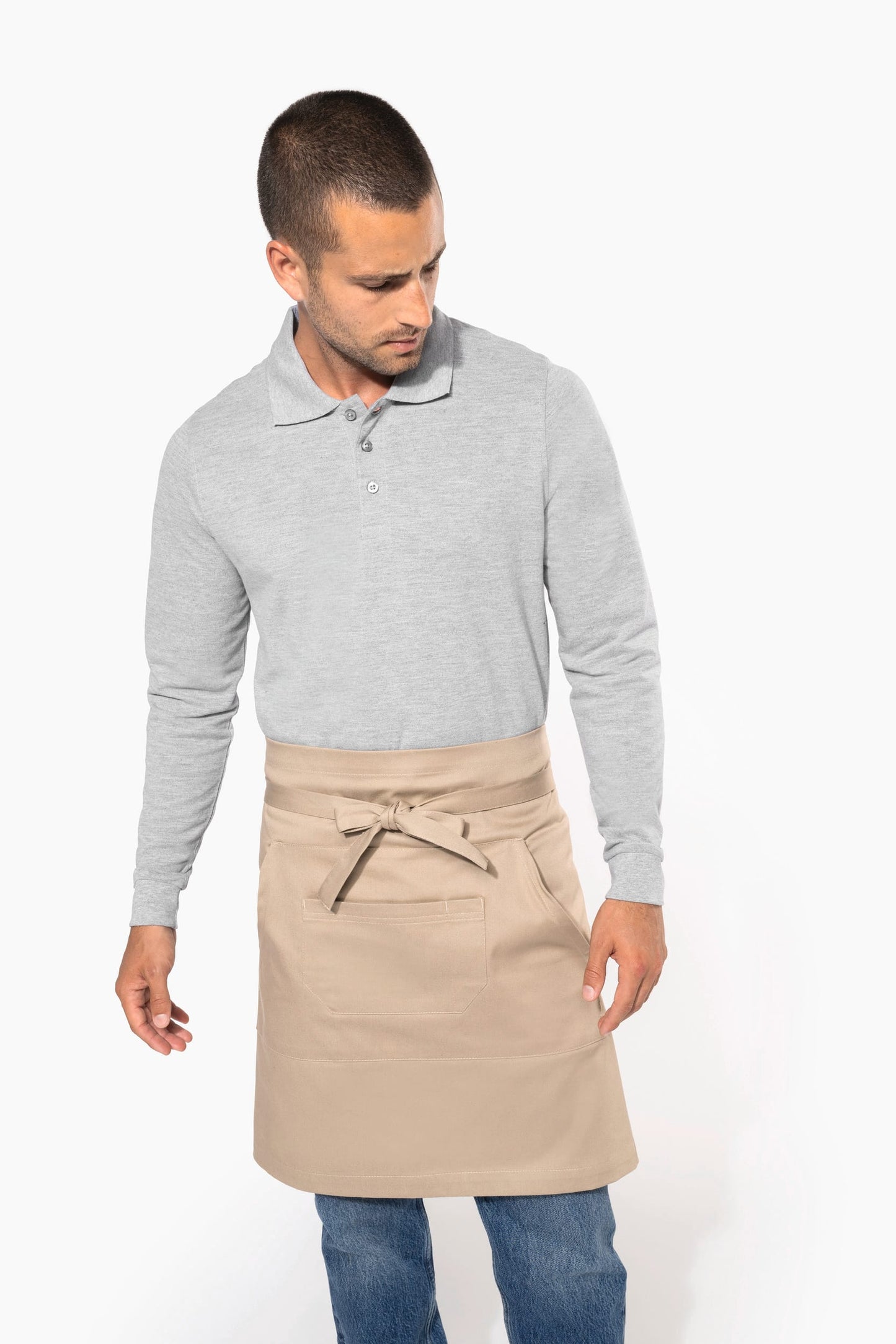 K898CC - Grembiule mezza lunghezza in cotone
