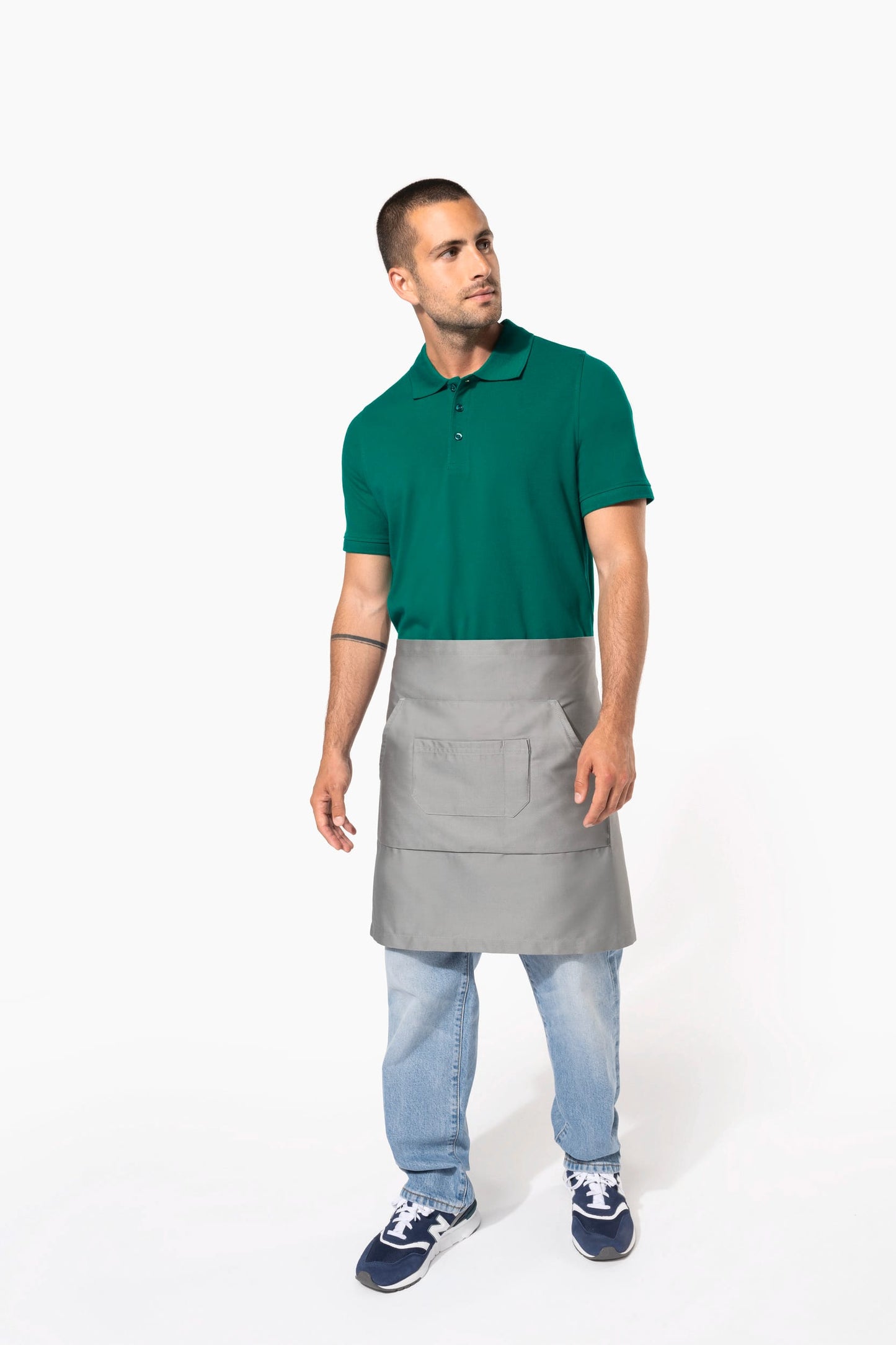 K899 - Grembiule mezza lunghezza in policotone