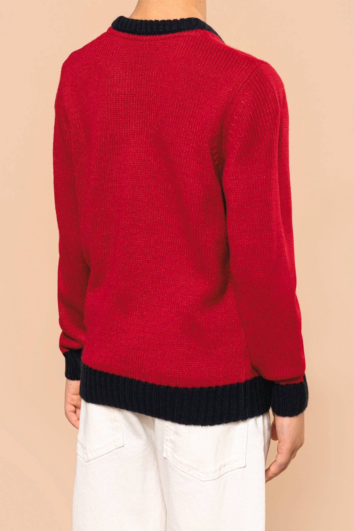 K9012 - Pullover girocollo bambino natalizio