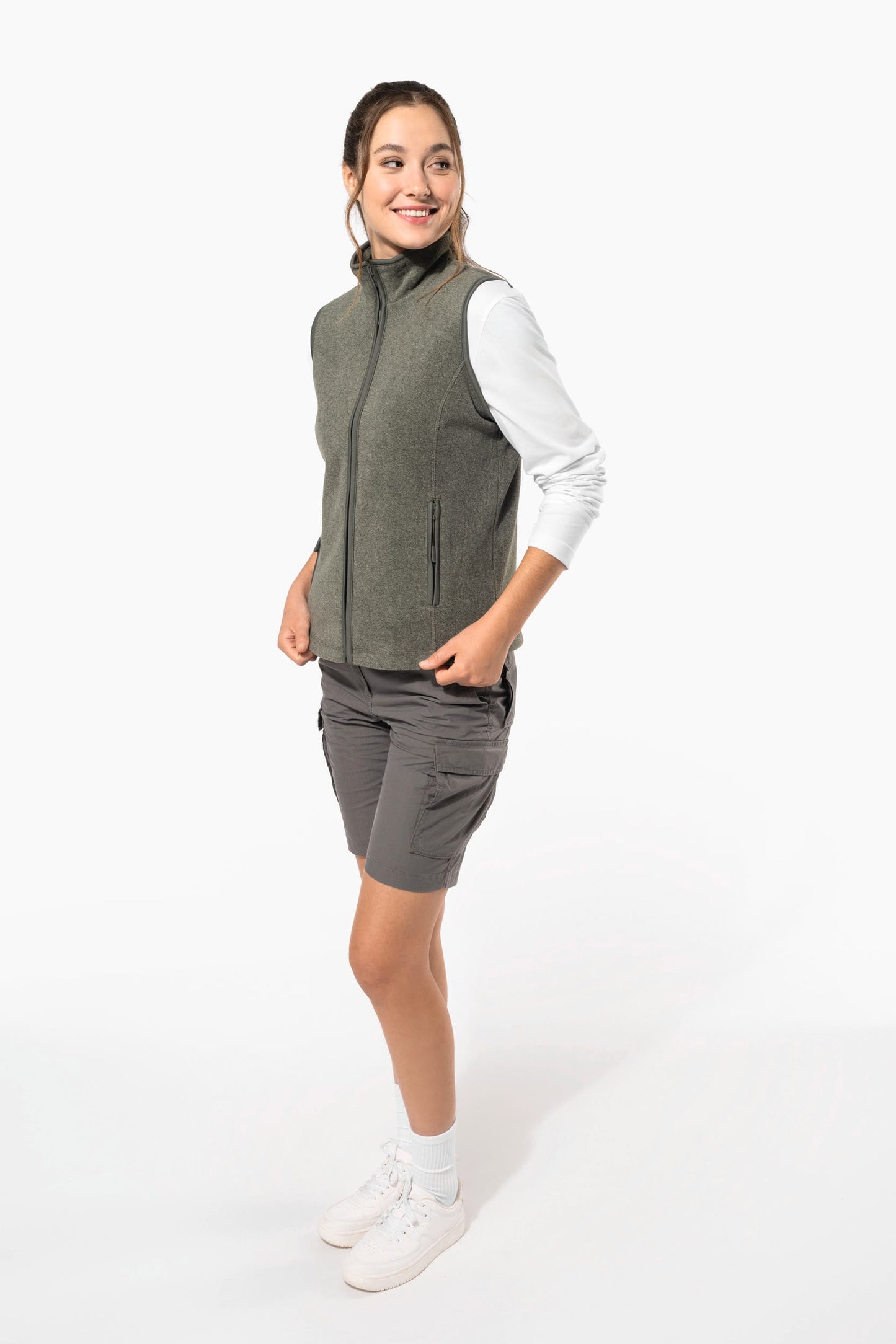K906A - Bodywarmer micropile donna