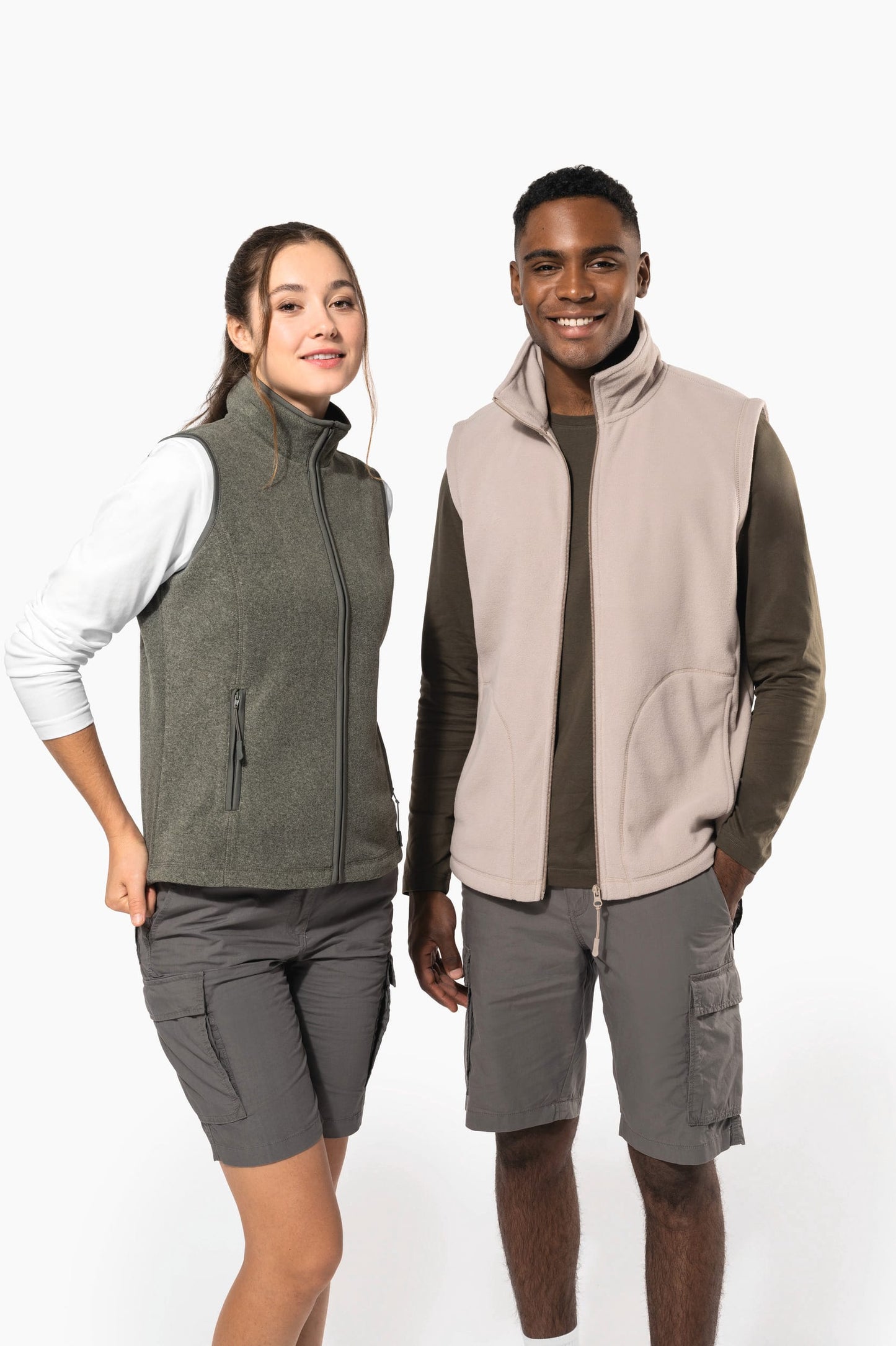 K913AX - Bodywarmer micropile uomo