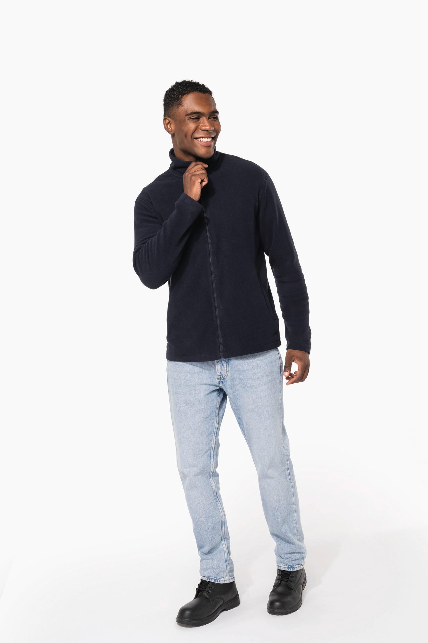 K9102 - Giacca in micropile full zip
