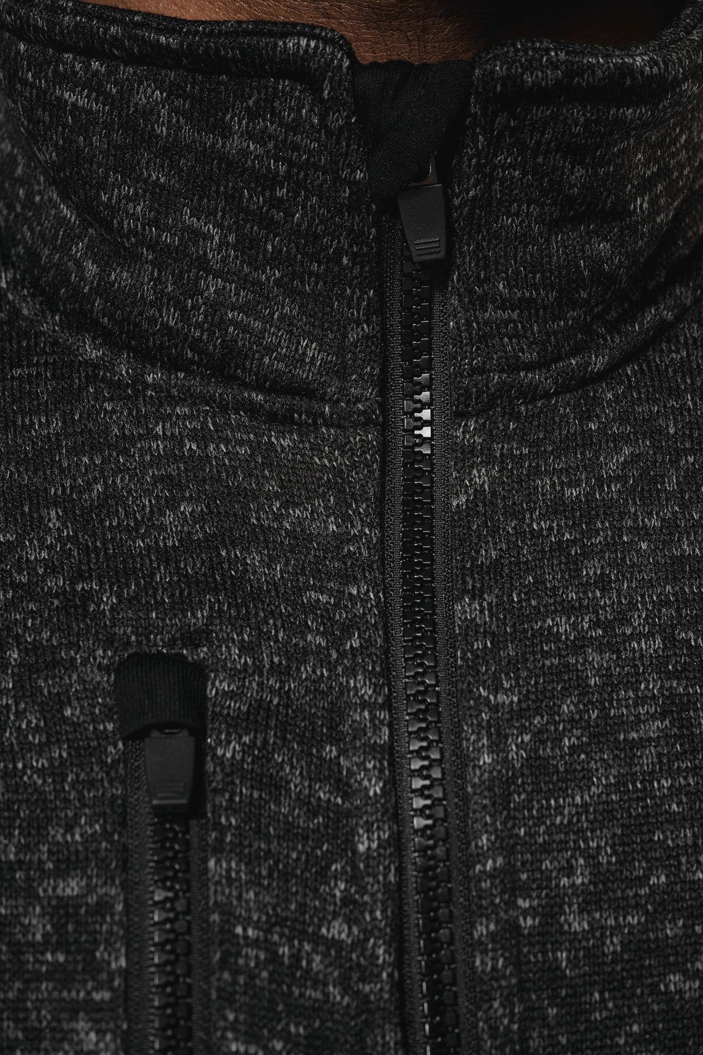 K9106 - Giacca screziata uomo full zip