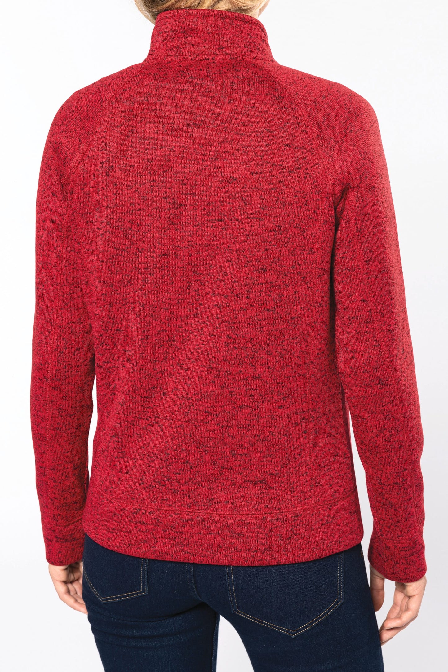 K9107 - Giacca screziata donna full zip